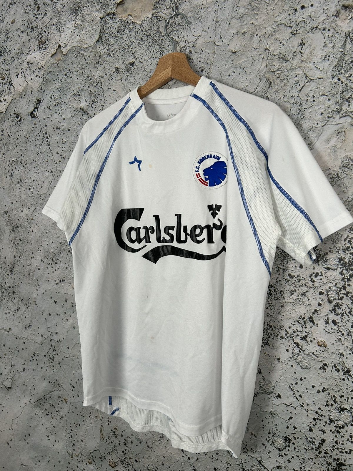 Vintage Vintage FC Copenhagen Fck Line Rare Archive Soccer Jersey Size US S / EU 44-46 / 1 - 2 Thumbnail