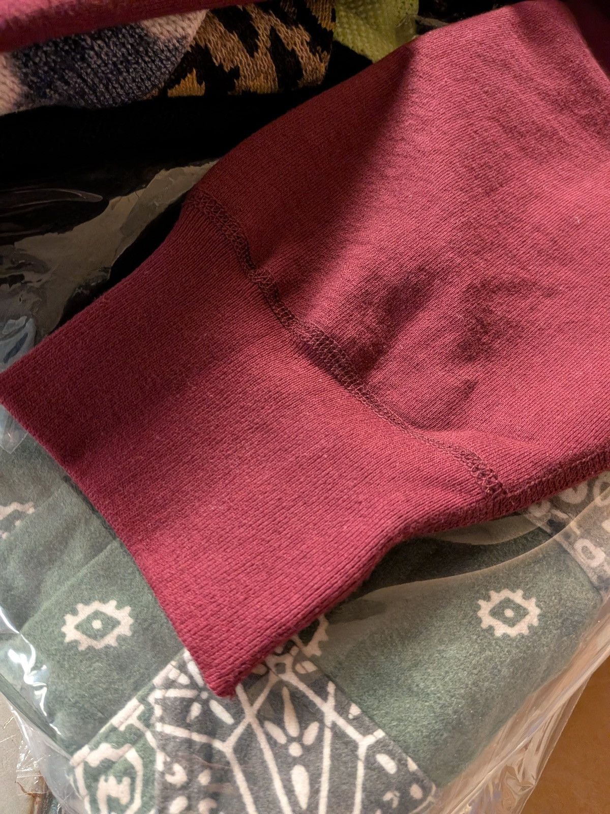 Supreme FW11 Supreme Box Logo Pullover Hooded Sweatshirt Burgundy XL Size US XL / EU 56 / 4 - 11 Thumbnail