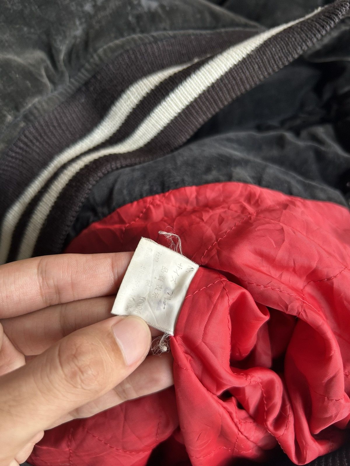 Japanese Brand THRASHED Vintage Sukajan Embroidery Sunfaded Jacket Size US XL / EU 56 / 4 - 16 Thumbnail