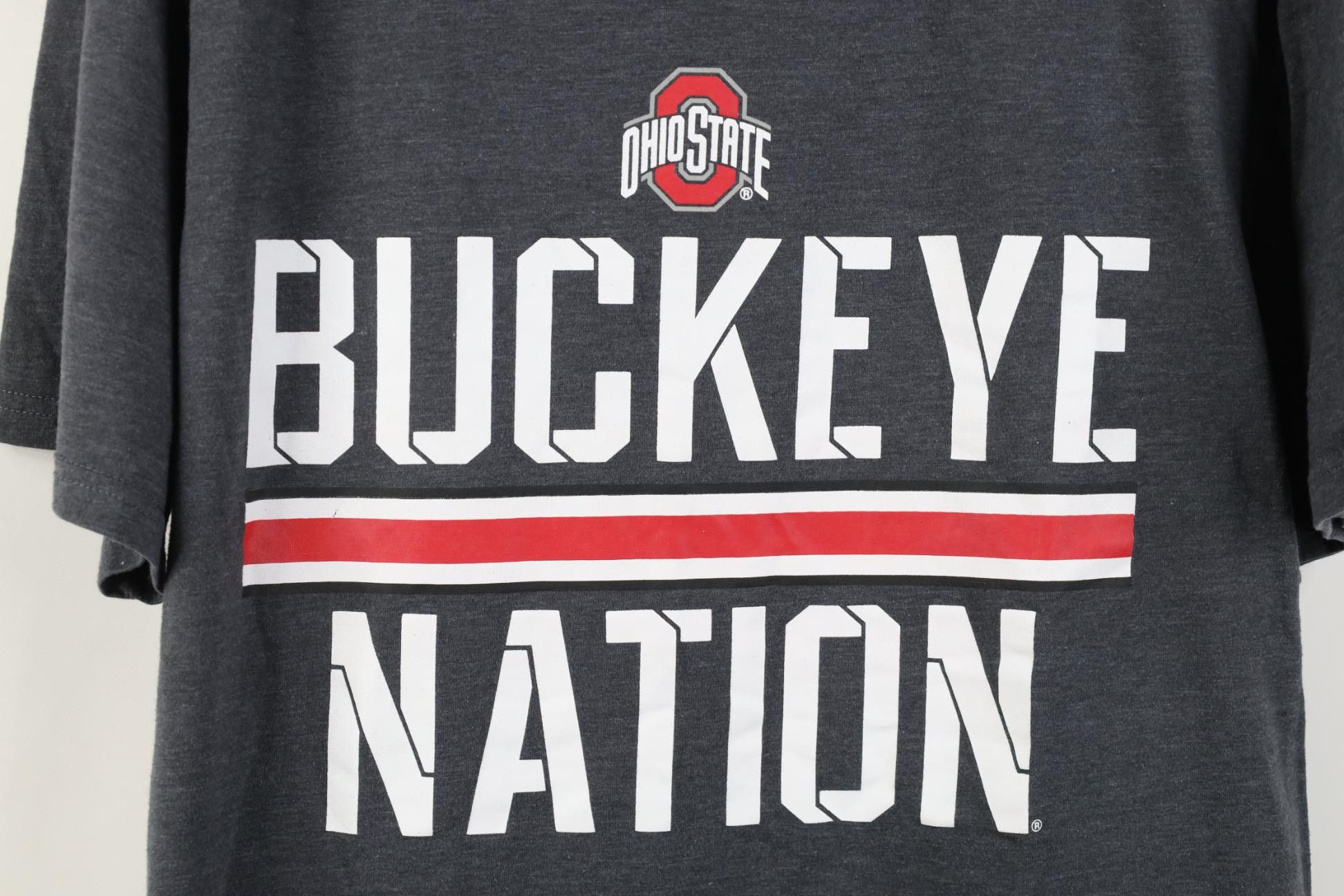Vintage Y2K Ohio State University Buckeye Nation Football T-Shirt Size US M / EU 48-50 / 2 - 4 Thumbnail