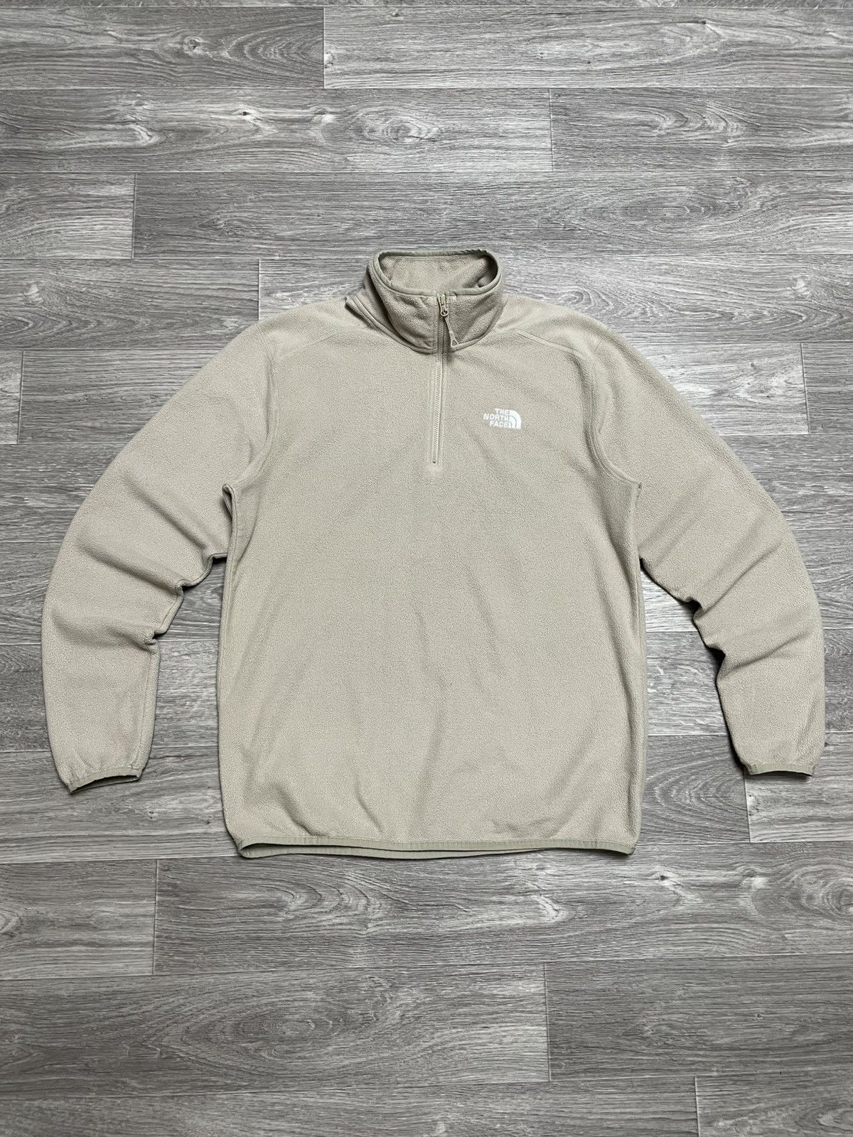The North Face The North Face Beige Full Zip Fleece Size M Mens Size US M / EU 48-50 / 2 - 1 Thumbnail