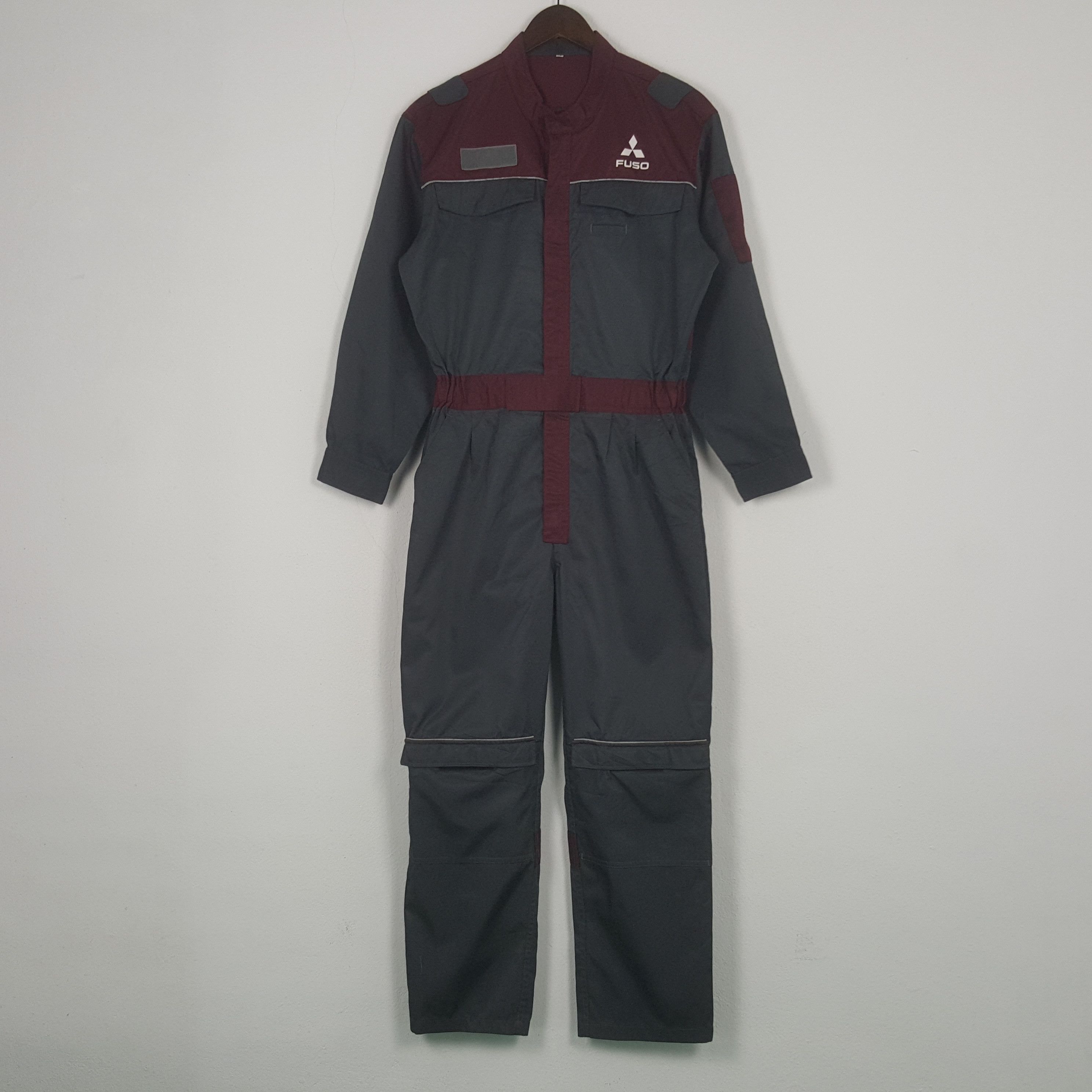 Japanese Brand Vintage Mitsubishi Fuso Racing Coverall Jacket Size US M / EU 48-50 / 2 - 4 Thumbnail