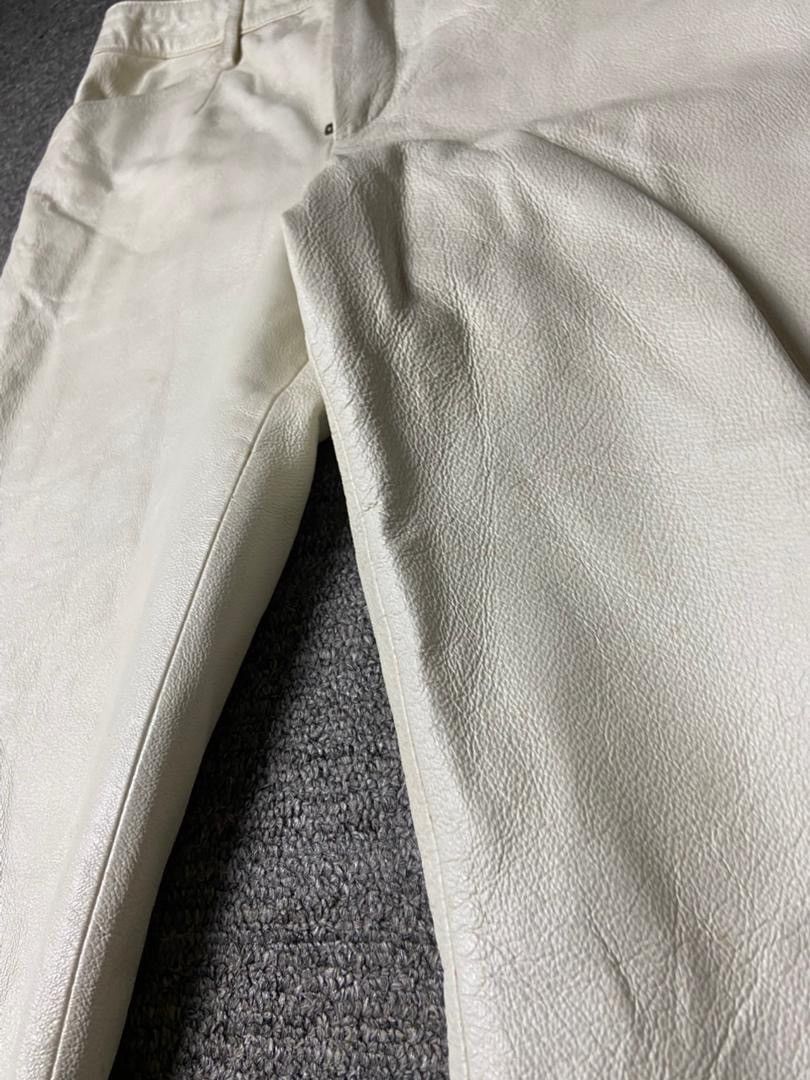 Japanese Brand Captious Person Tokyo Leather Pants (174) Size US 27 - 9 Thumbnail