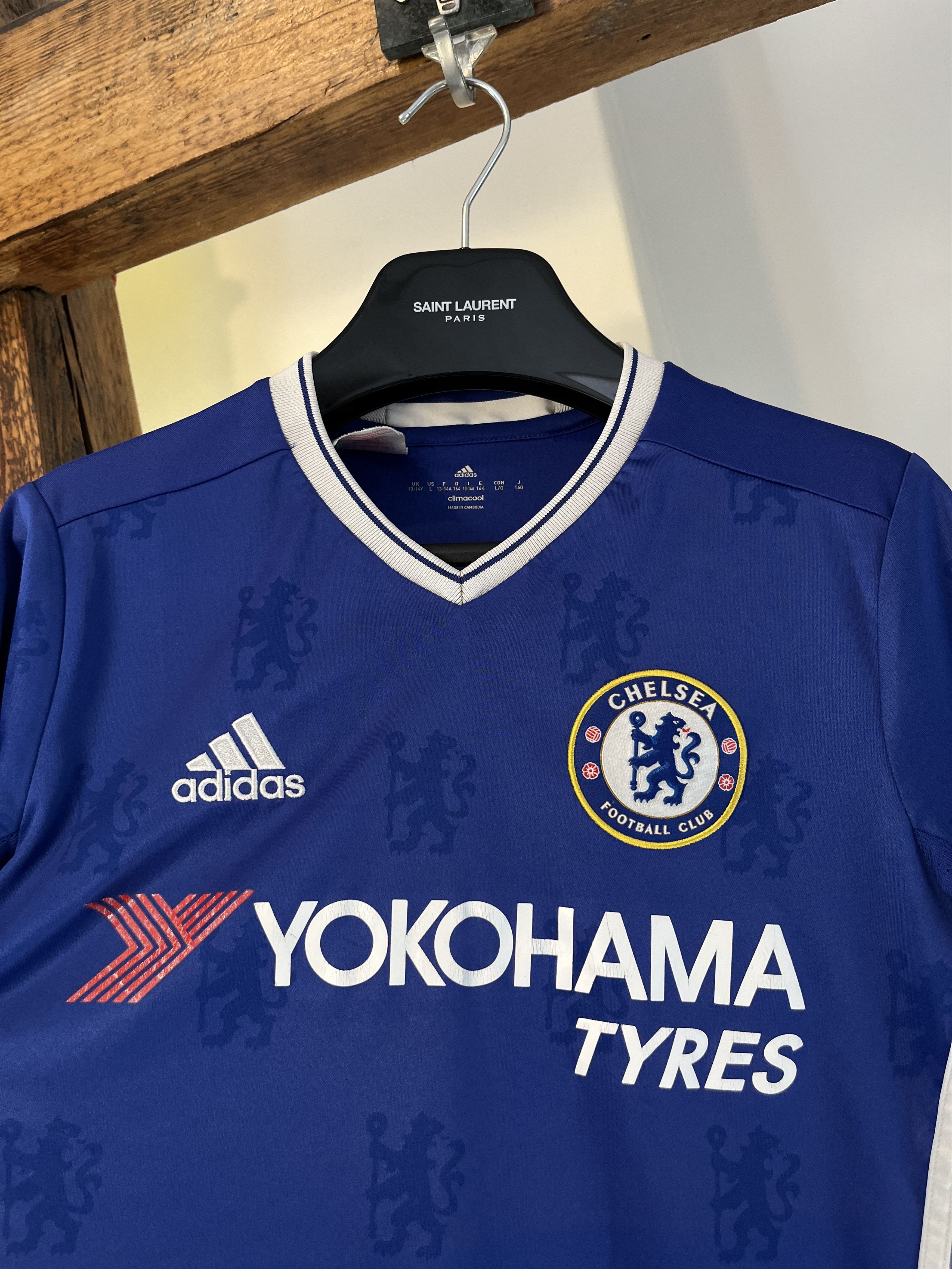 Adidas × Chelsea Soccer Adidas Chelsea FC 2016-17 Home Kit Size US S / EU 44-46 / 1 - 3 Thumbnail