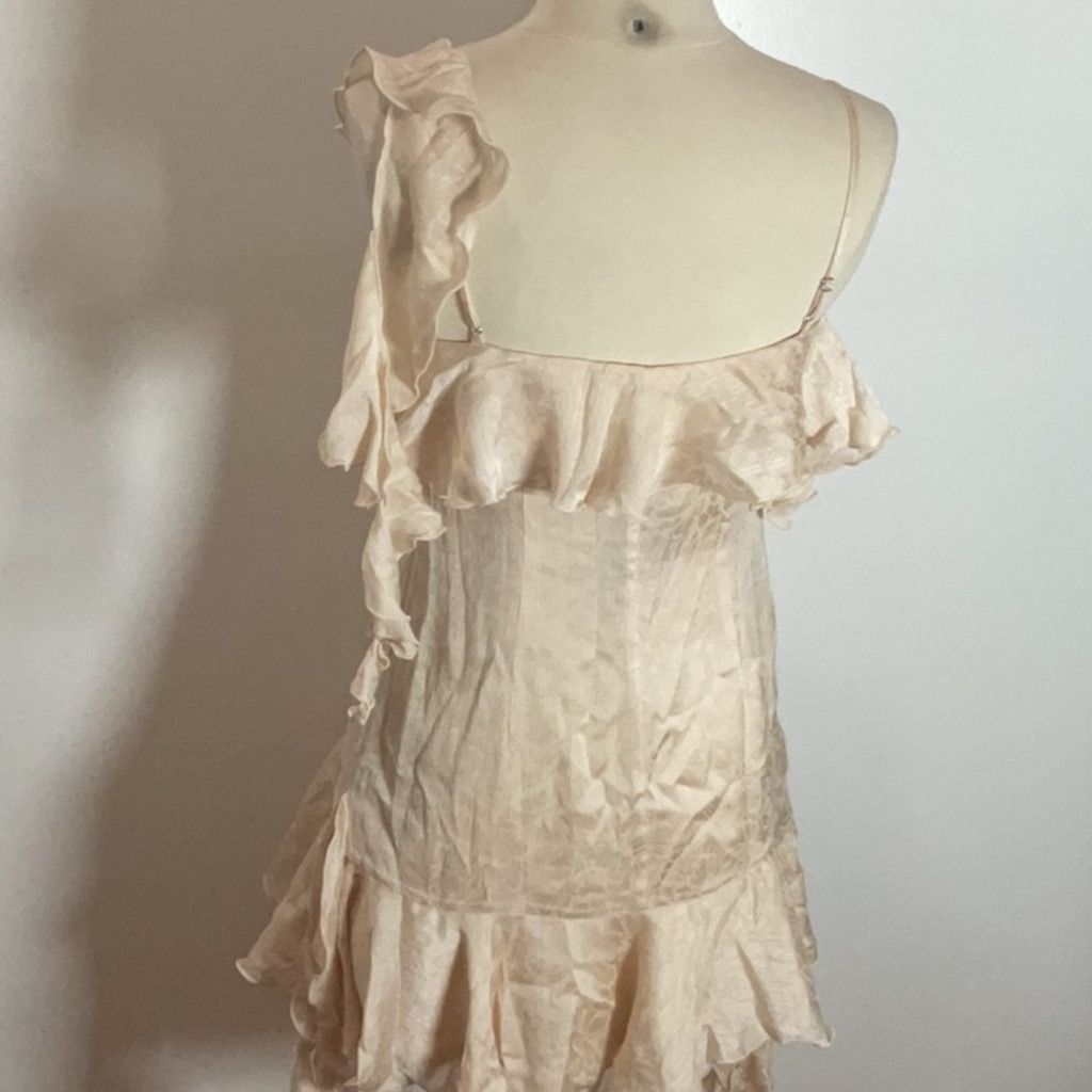 NBD NBD Angus Mini Dress in Champagne Butterfly, Size: S Size S / US 4 / IT 40 - 9 Thumbnail