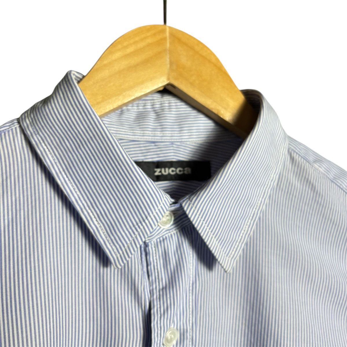 Issey Miyake ZUCCA Issey Miyake Japan Striped Shirt Size US M / EU 48-50 / 2 - 6 Thumbnail