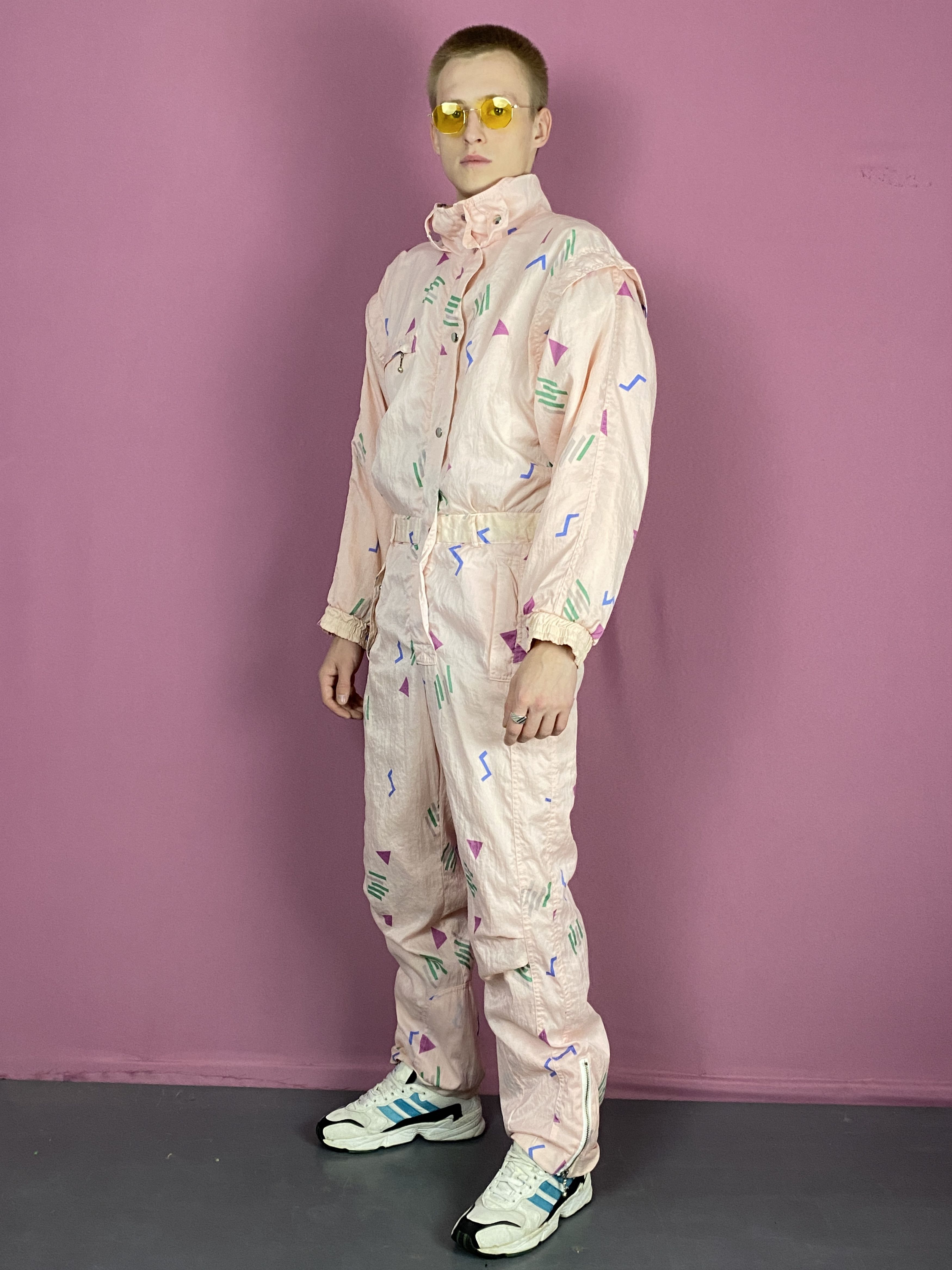 H&M 90s Puls SKI by H&M Vintage Men's One Piece Ski Suit - S Size US S / EU 44-46 / 1 - 2 Thumbnail
