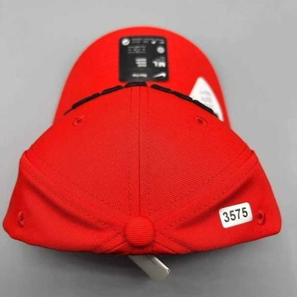 Nike Georgia Bulldogs x Nike Rise Hat Men M-L Red Snap Back Cap Size ONE SIZE - 8 Thumbnail