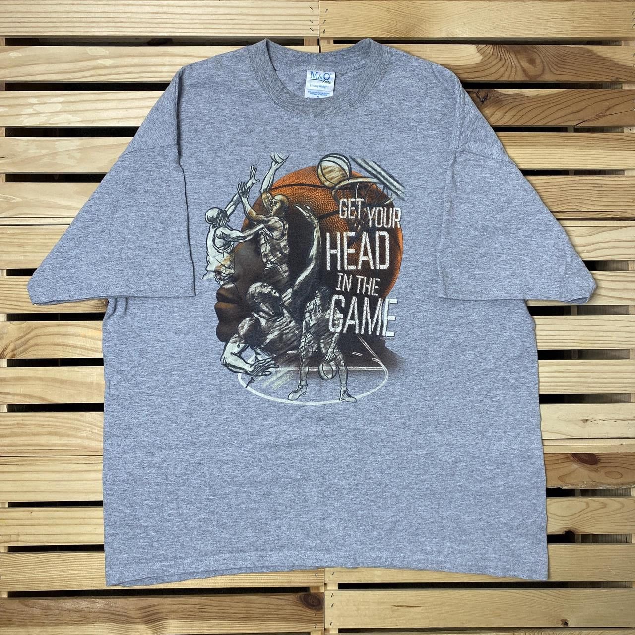 Other Vintage Gray Basketball Tee Size XL Size US XL / EU 56 / 4 - 1 Thumbnail