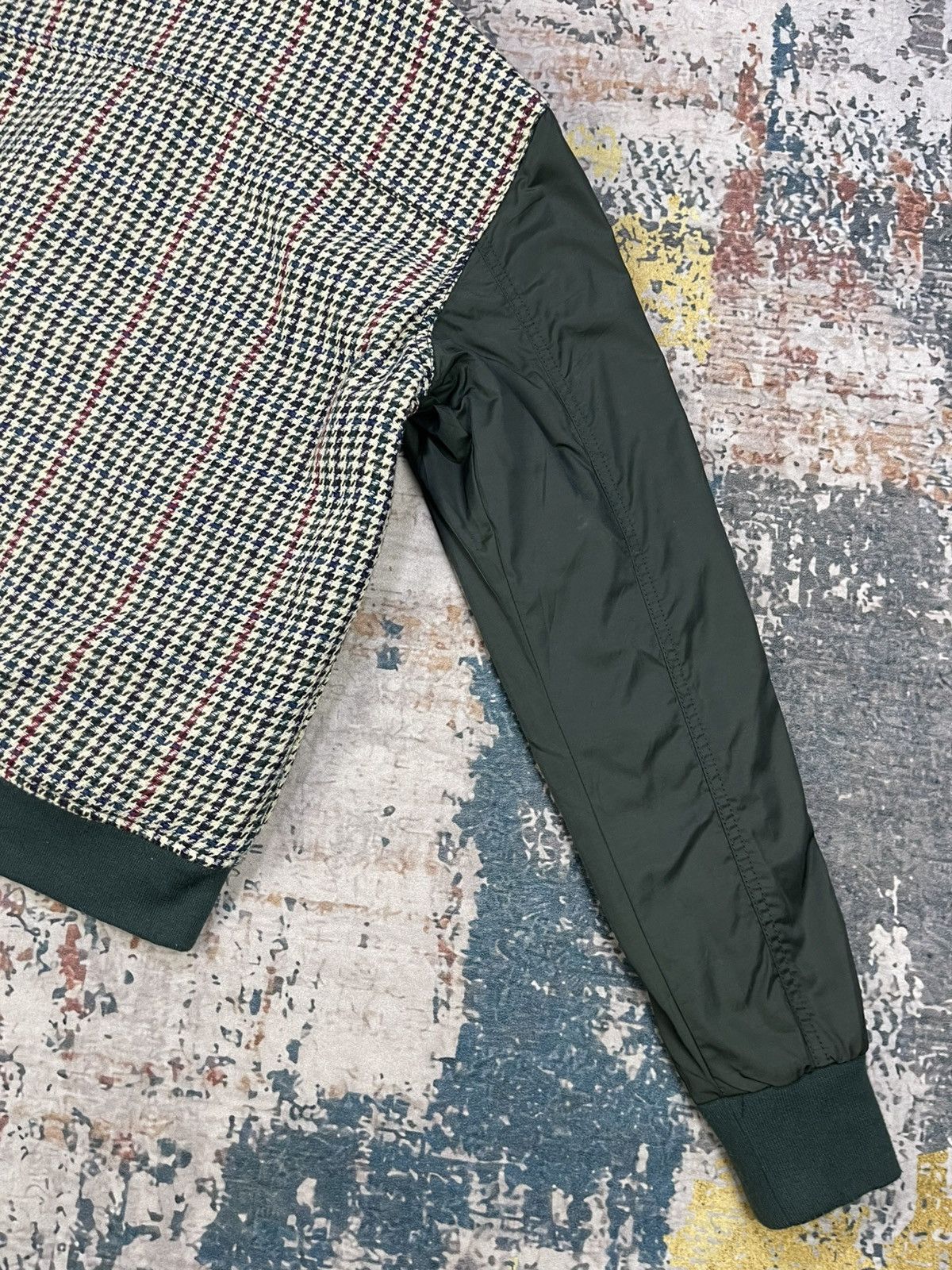 Scotch & Soda Scotch & Soda Houndstooth Boa Bomber Jacket Size US S / EU 44-46 / 1 - 10 Thumbnail