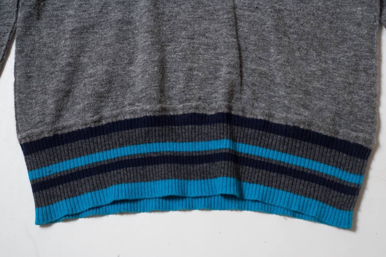 Dolce & Gabbana Dolce & Gabbana Wool Pullover Sweater V-Neck Size US XXL / EU 58 / 5 - 3 Thumbnail