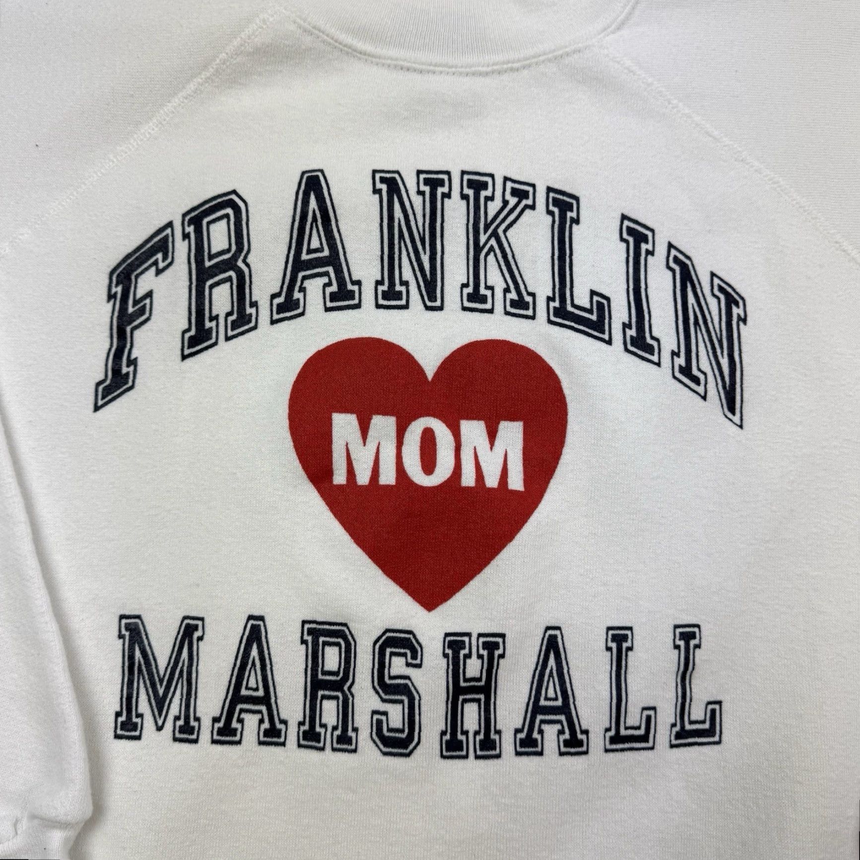 Jansport VINTAGE Franklin & Marshall College Sweatshirt Adult M White 80s USA Mom Mens Size US M / EU 48-50 / 2 - 2 Thumbnail