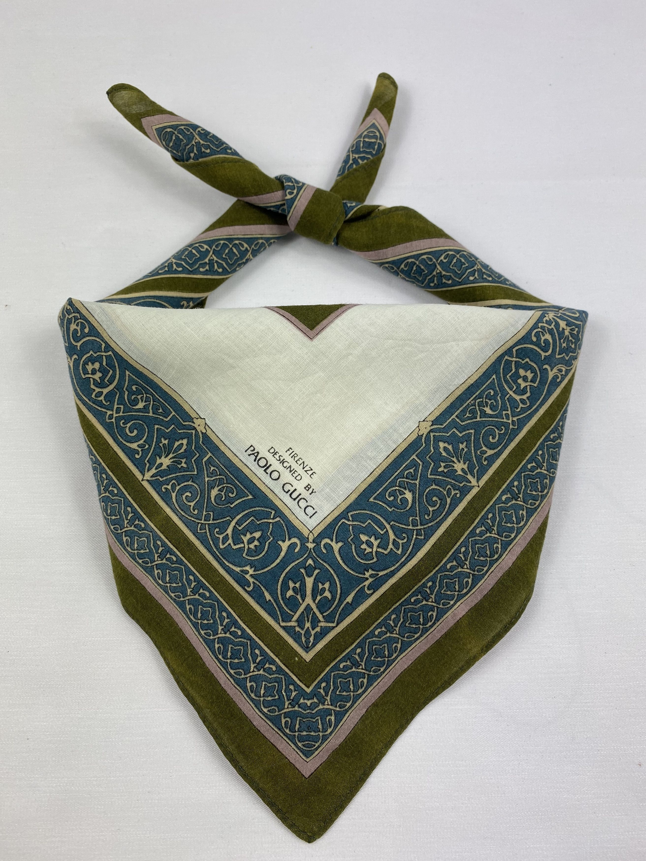 Paolo Gucci Paolo Gucci Handkerchief / Bandana / Neckerchief Size ONE SIZE - 2 Thumbnail