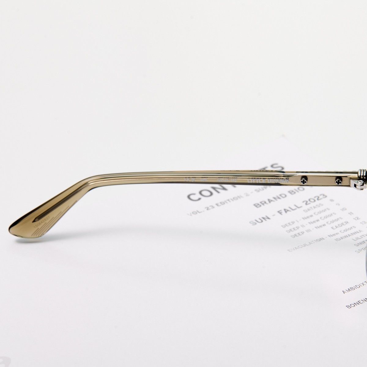 Chrome Hearts CHROME HEARTS LITTLE DINGER ARMY GLASSES Size ONE SIZE - 5 Thumbnail