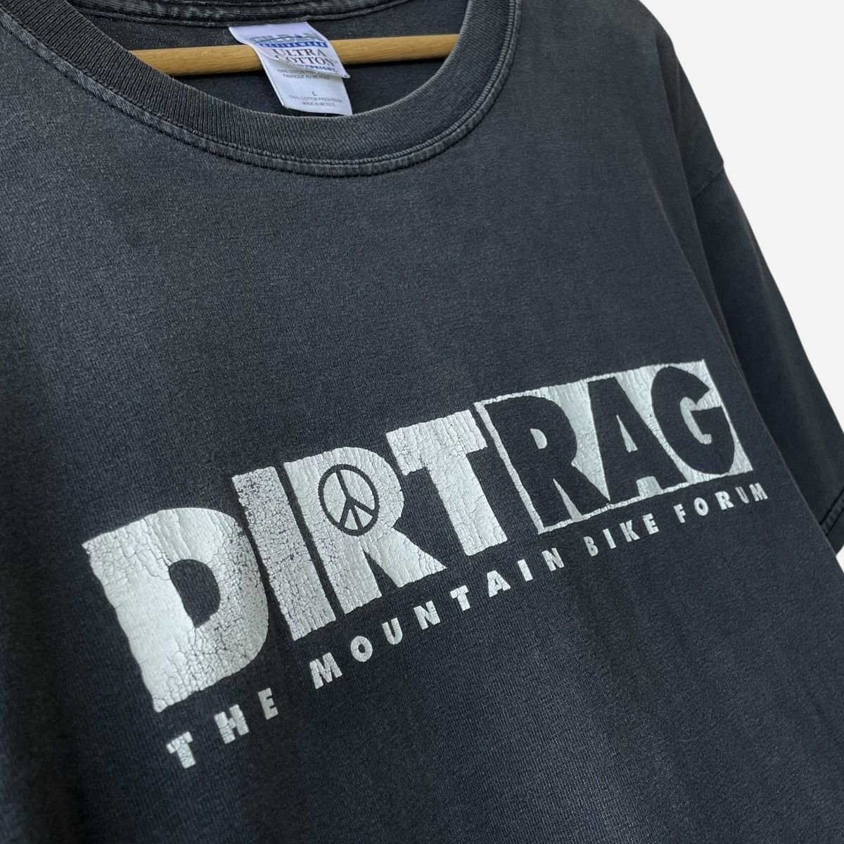 Vintage Dirt Rag MTB Magazine USA Vintage 2000s Promo Tee Size US L / EU 52-54 / 3 - 4 Thumbnail
