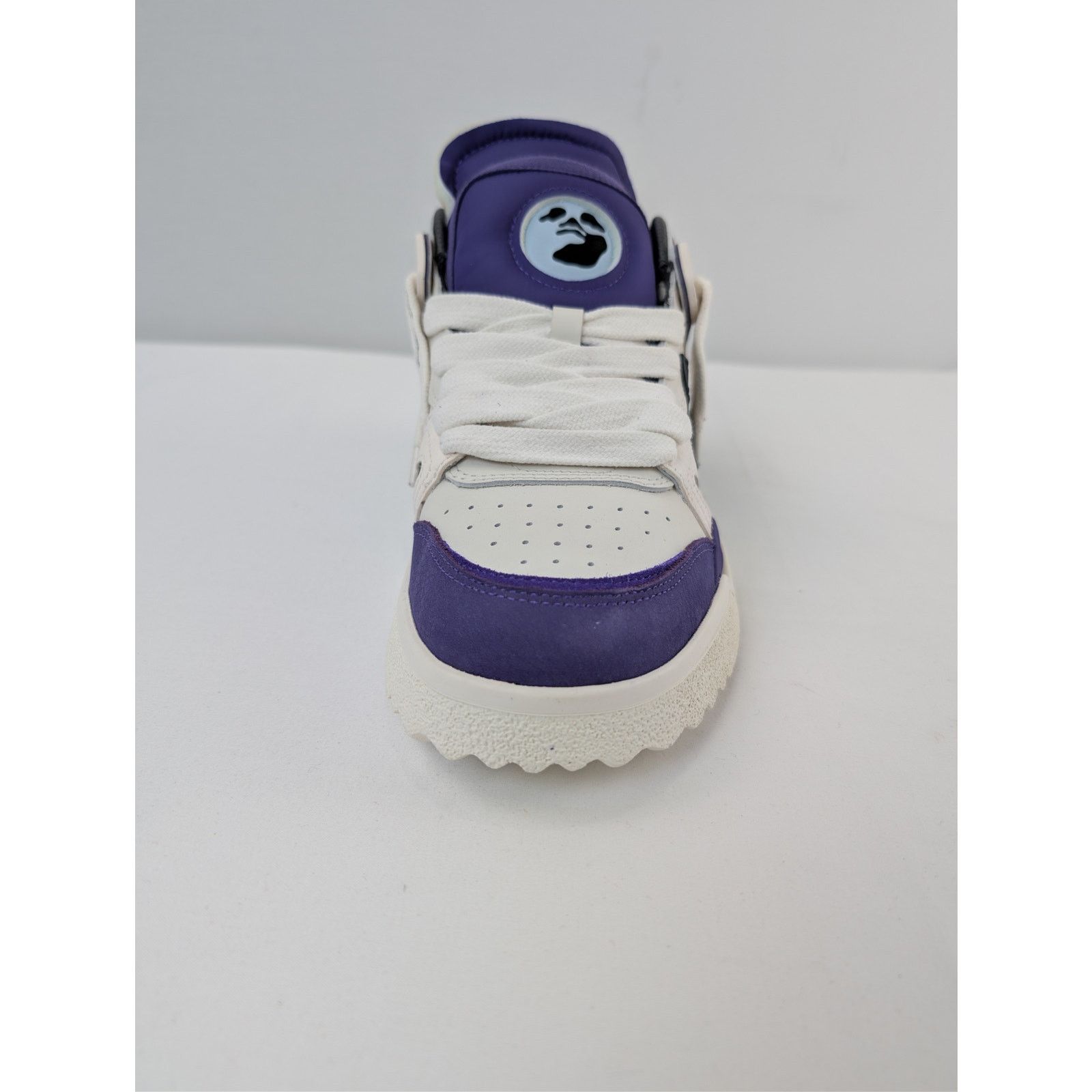Off-White o1rshd1 Mid Top Sponge Sneakers in Purple/Black Size US 7 / EU 40 - 14 Thumbnail
