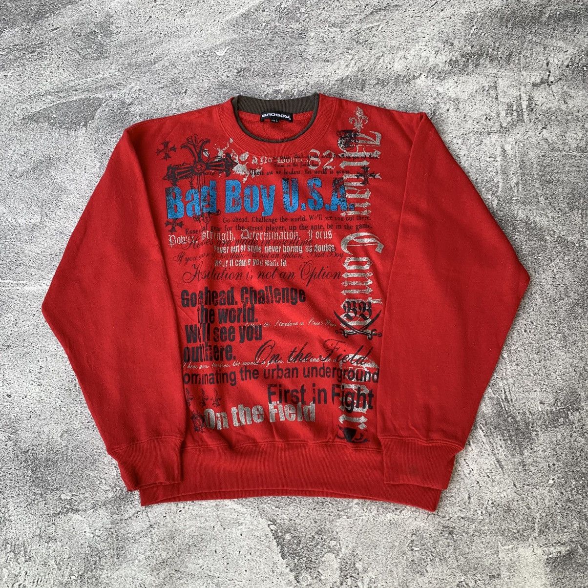 Japanese Brand Badboy-Poem Double Collar Sweatshirt ifsixwasnine lgb style Size US L / EU 52-54 / 3 - 2 Thumbnail