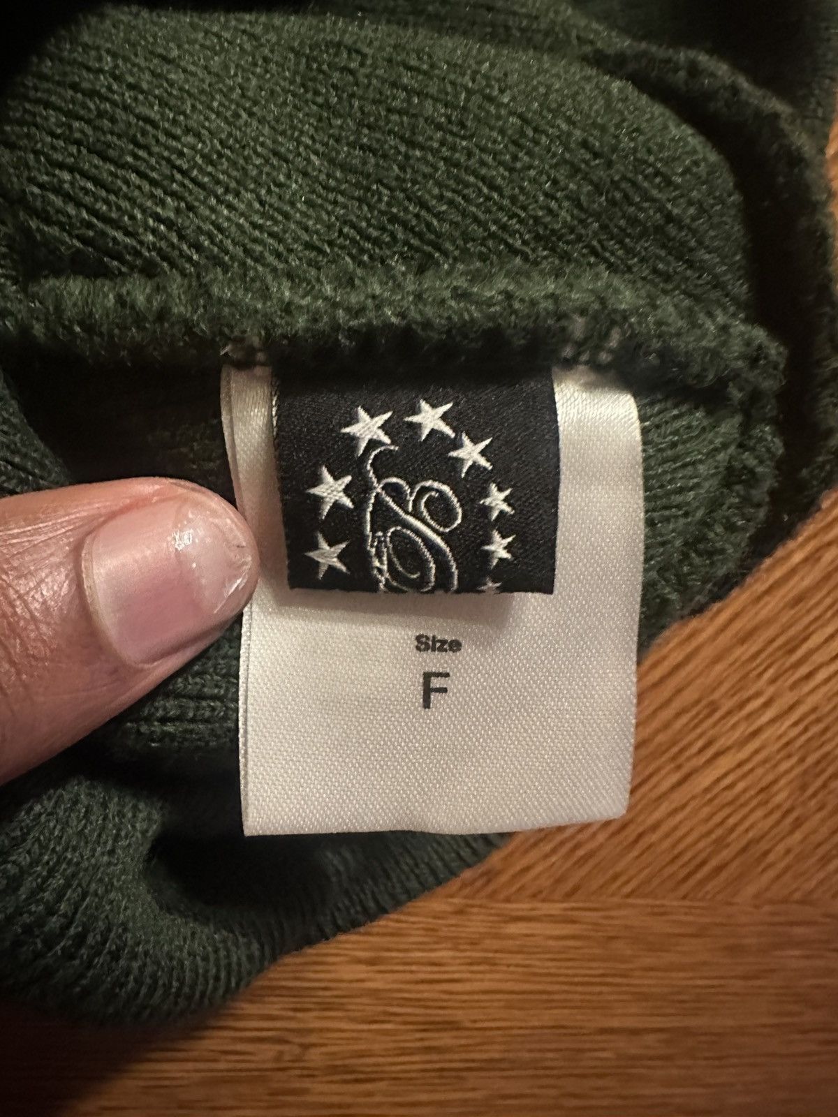 Japanese Brand AFB Beanie Green Size ONE SIZE - 2 Thumbnail