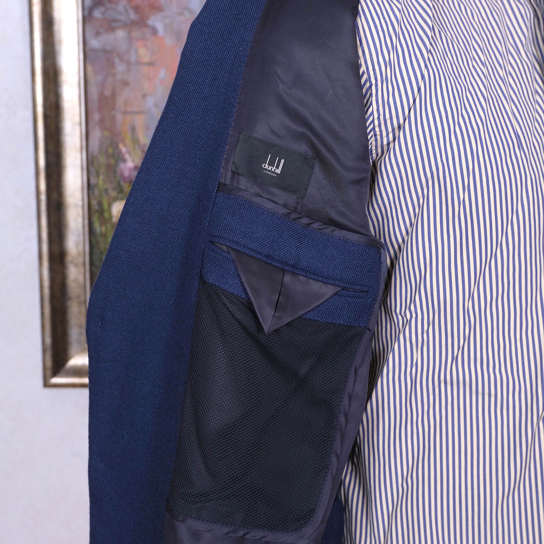 Alfred Dunhill Dunhill, Blue Jacket, Size 44, Light, RRP 2150 e- Size 44R - 5 Thumbnail