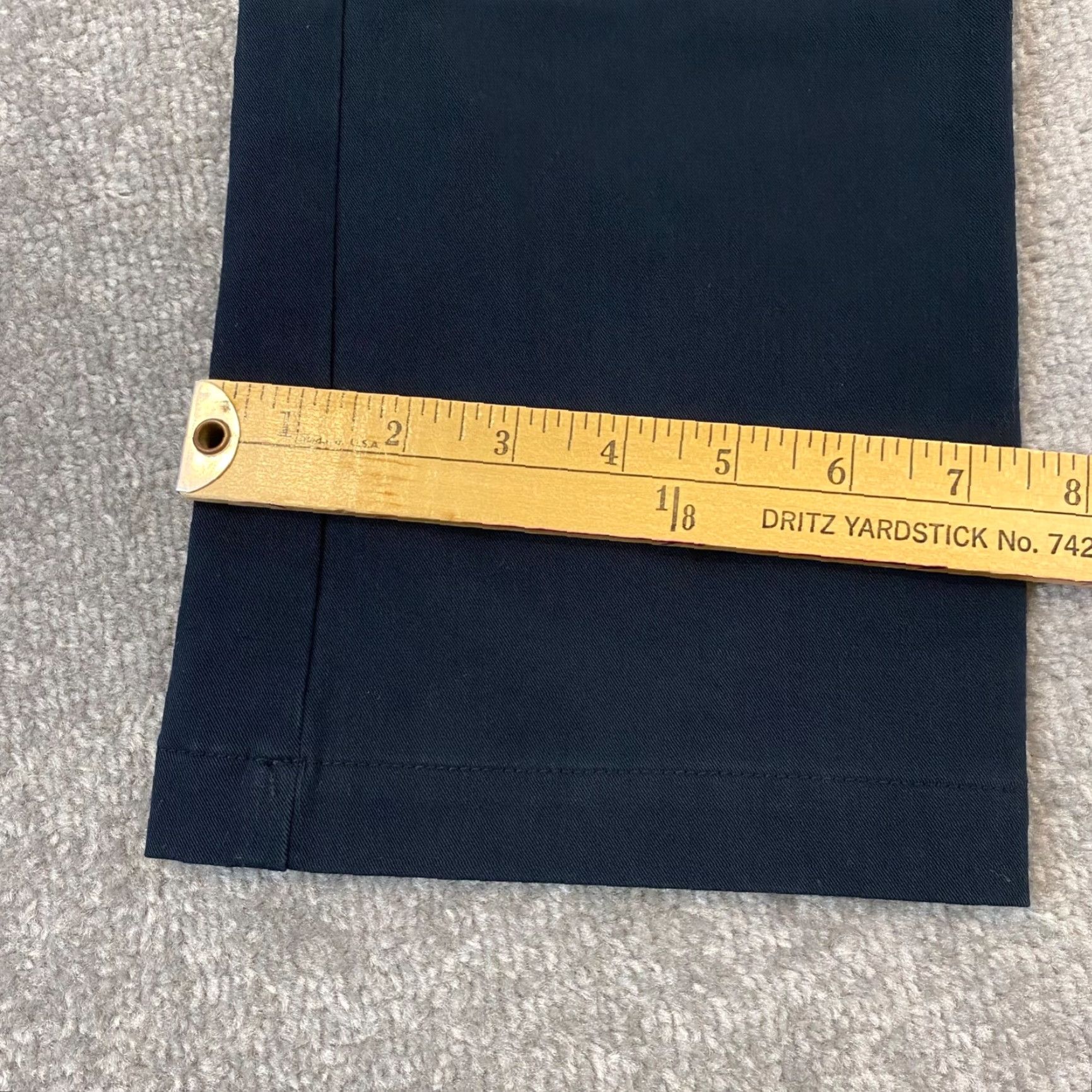 Vintage Betabrand Cotton Twill Elastic Waist Black Pull On Pants Womens Size Medium Size 32" / US 10 / IT 46 - 3 Thumbnail