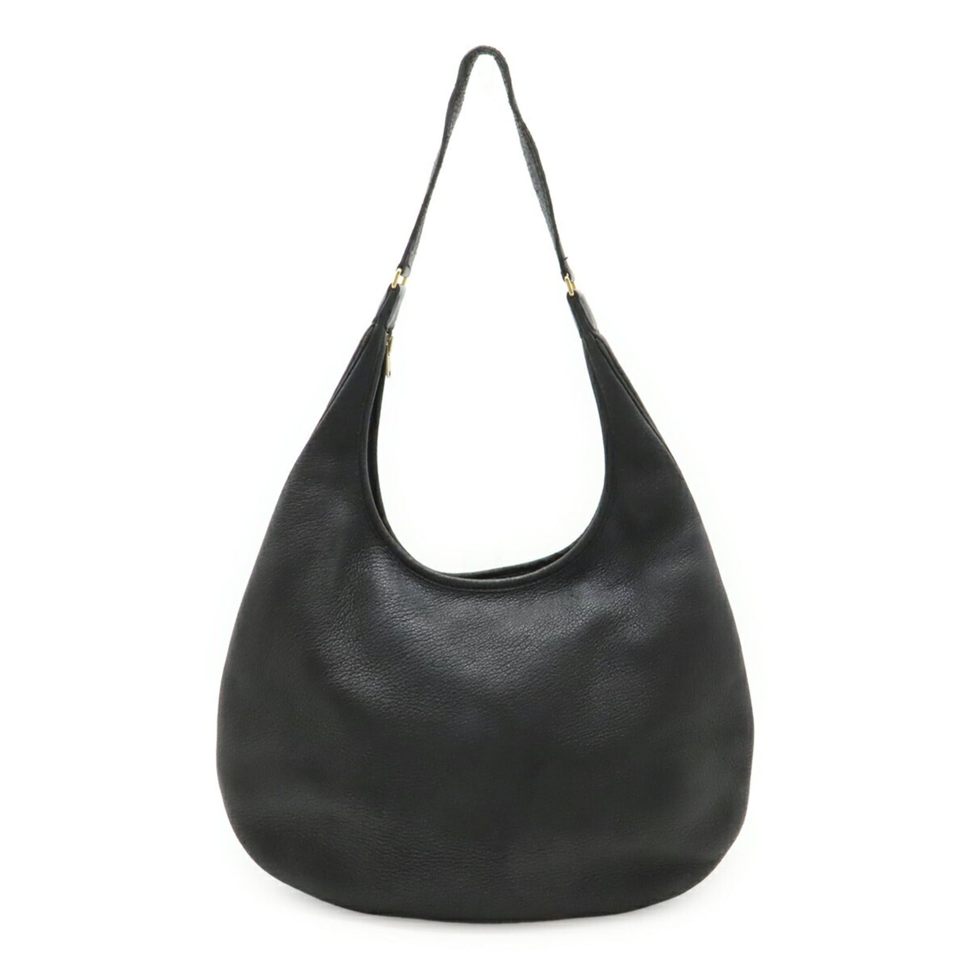 Hermes HERMES Gao Shoulder Bag, Taurillon Clemence Leather, Black, □D Stamp Size ONE SIZE - 1 Thumbnail