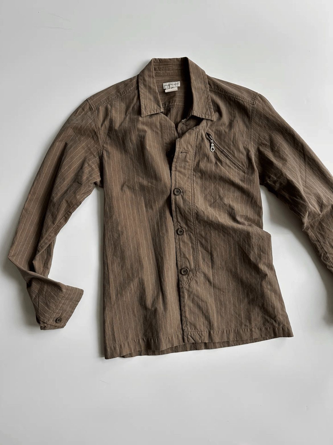 Dries Van Noten Sz 48 Dries Van Noten Zipper Shirt Jacket-2508 Size US M / EU 48-50 / 2 - 1 Thumbnail
