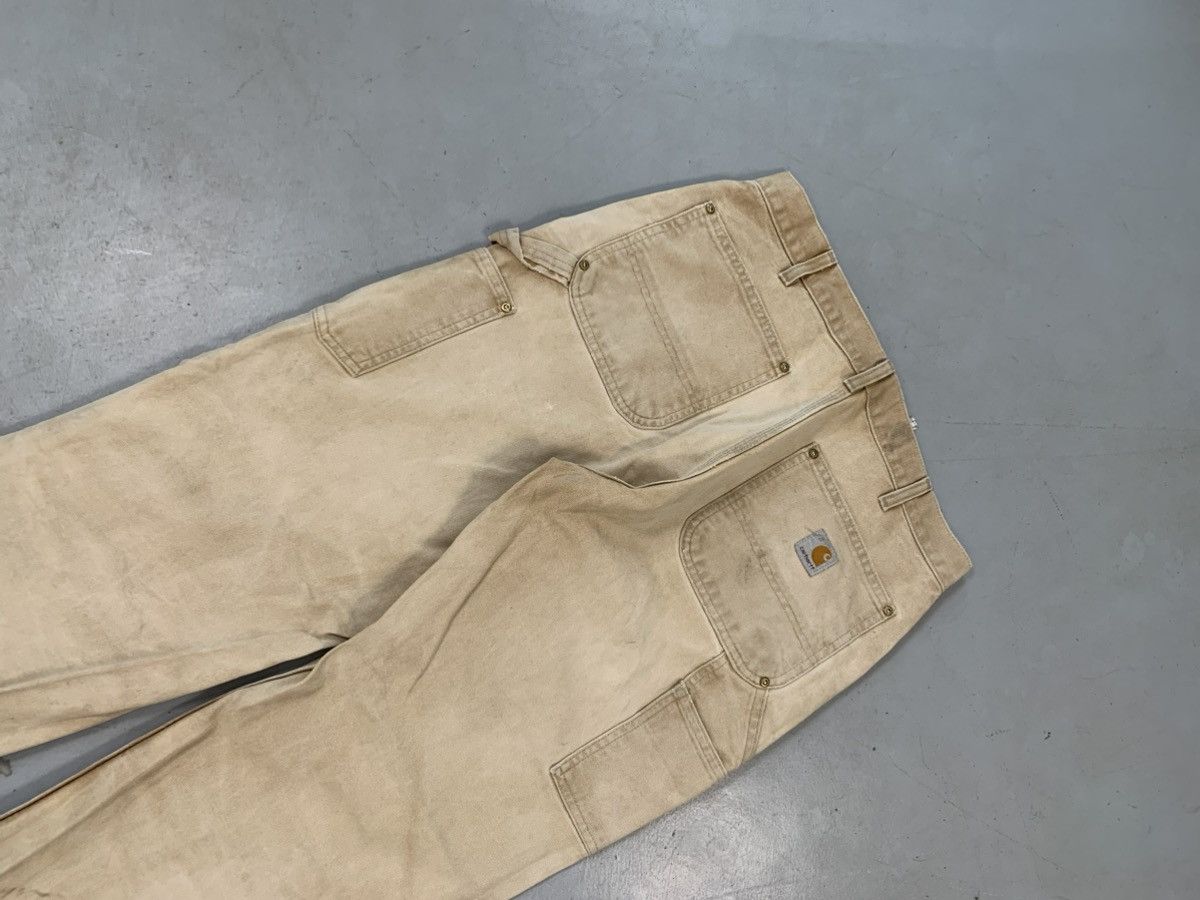 Carhartt Rare sunfade vintage carhartt double knee Size US 34 / EU 50 - 4 Thumbnail