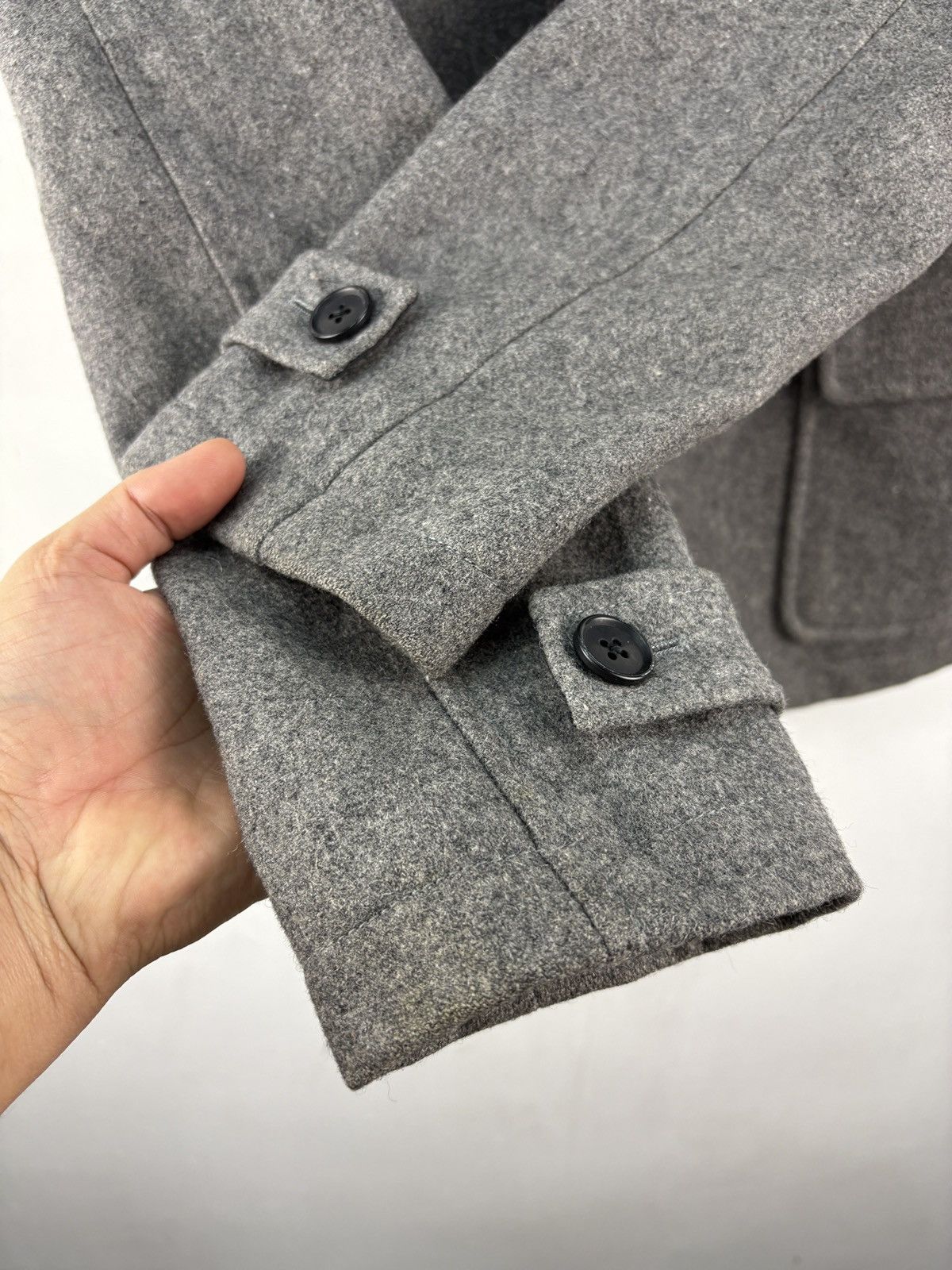 Michel Klein Vintage Michel Klein Homme Wool Duffle Coat size M Size M / US 6-8 / IT 42-44 - 5 Thumbnail
