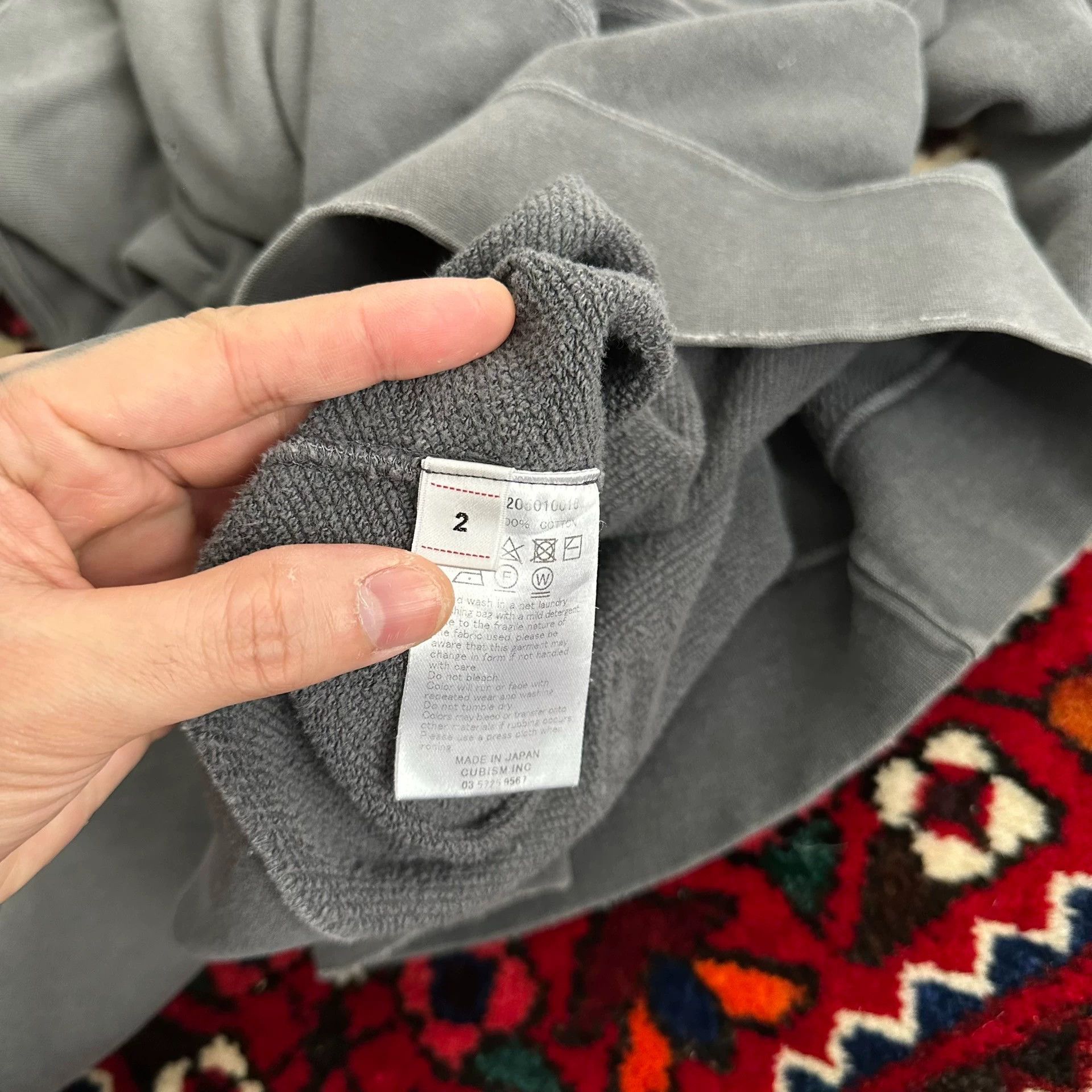 Visvim VISVIM 21AW JUMBO HOODIE P.O. CRASH 2 Size US M / EU 48-50 / 2 - 5 Thumbnail