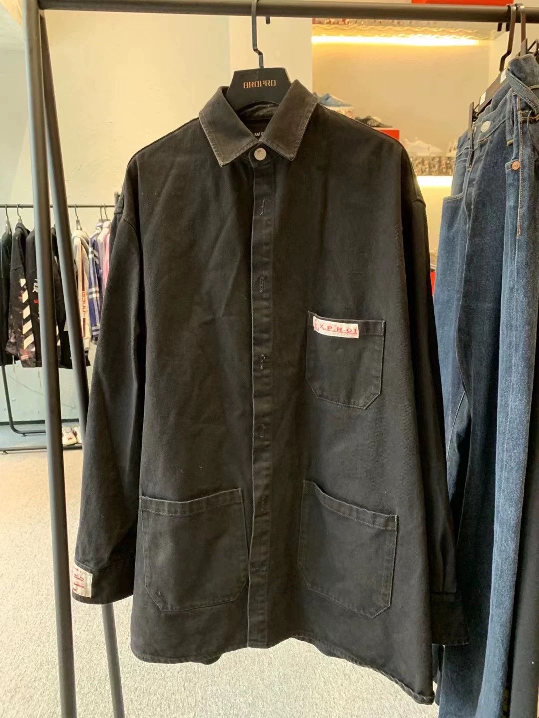 Raf Simons Raf Simons black denim jacket -DMC Size US S / EU 44-46 / 1 - 1 Thumbnail