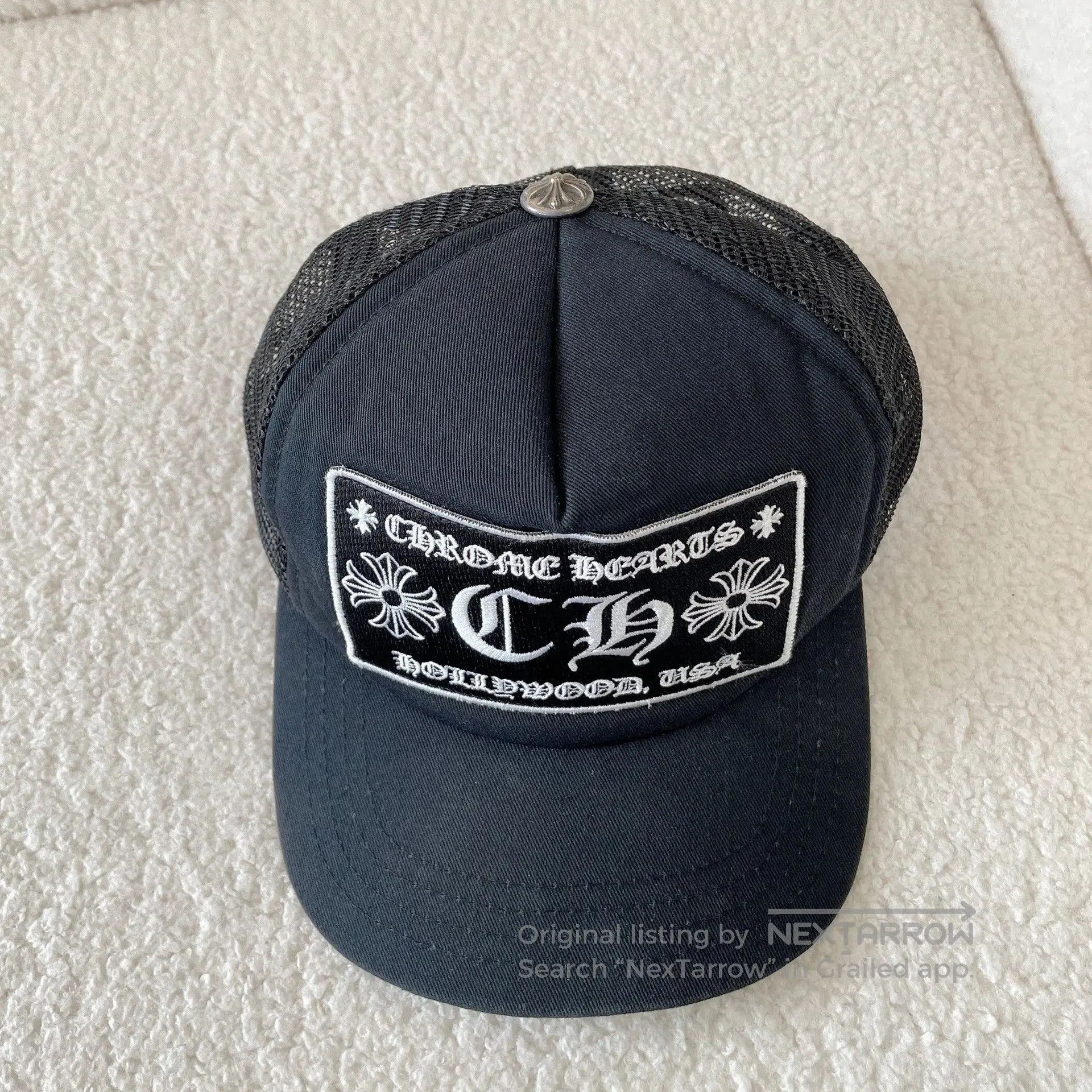 Chrome Hearts Chrome Hearts Black Embroidered Baseball Cap. Size ONE SIZE - 3 Thumbnail