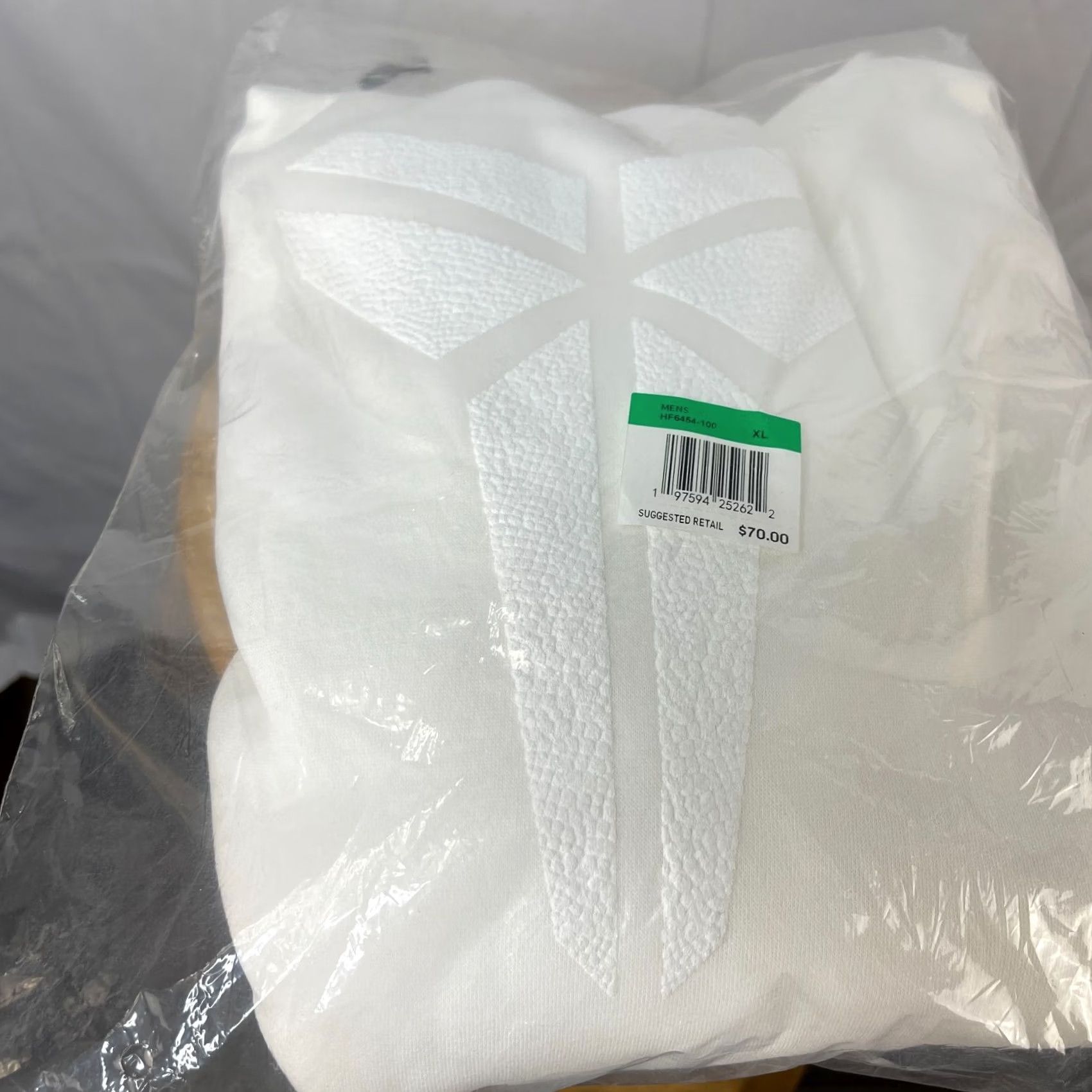Nike Nike Kobe Mamba Halo Hoodie Pullover White Mens XL Size US XL / EU 56 / 4 - 2 Thumbnail