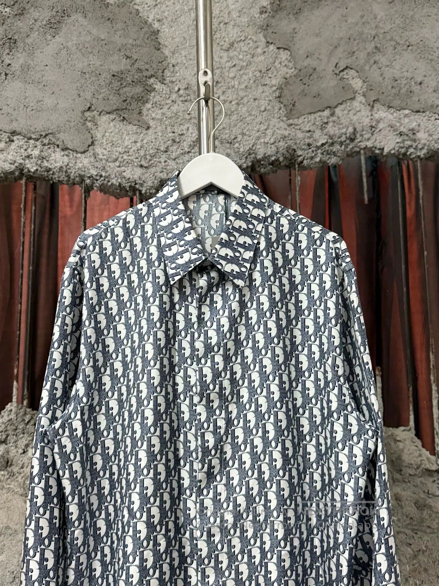 Dior Dior Silk Printed Long Sleeve Shirt. Size US M / EU 48-50 / 2 - 3 Thumbnail