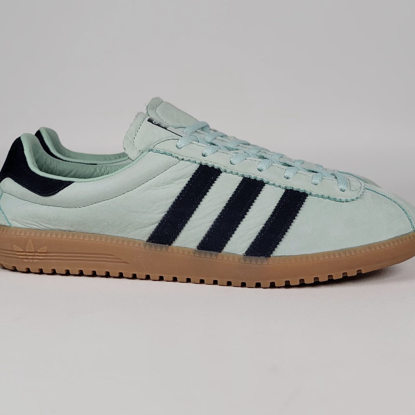 Adidas adidas Bermuda Sneaker Men 10.5 Ash Green/Collegiate Navy/Gum CQ2783 Collegiate Sneaker Mens Shoes Size US 11 / EU 44 - 2 Thumbnail