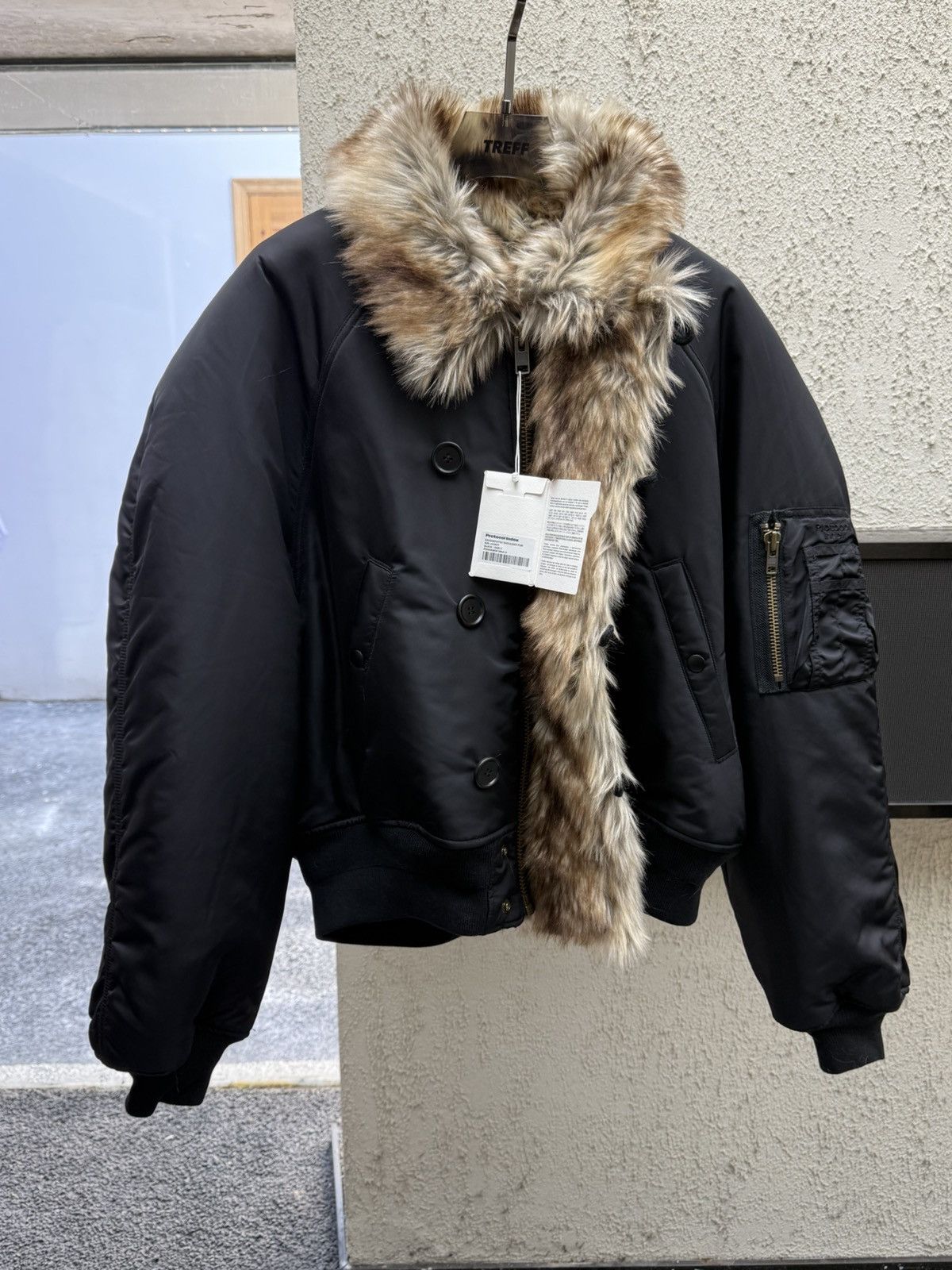 PROJECT G/R PROTOCOL INDEX EXAGGERATED SHOULDER FUR N2B JACKET