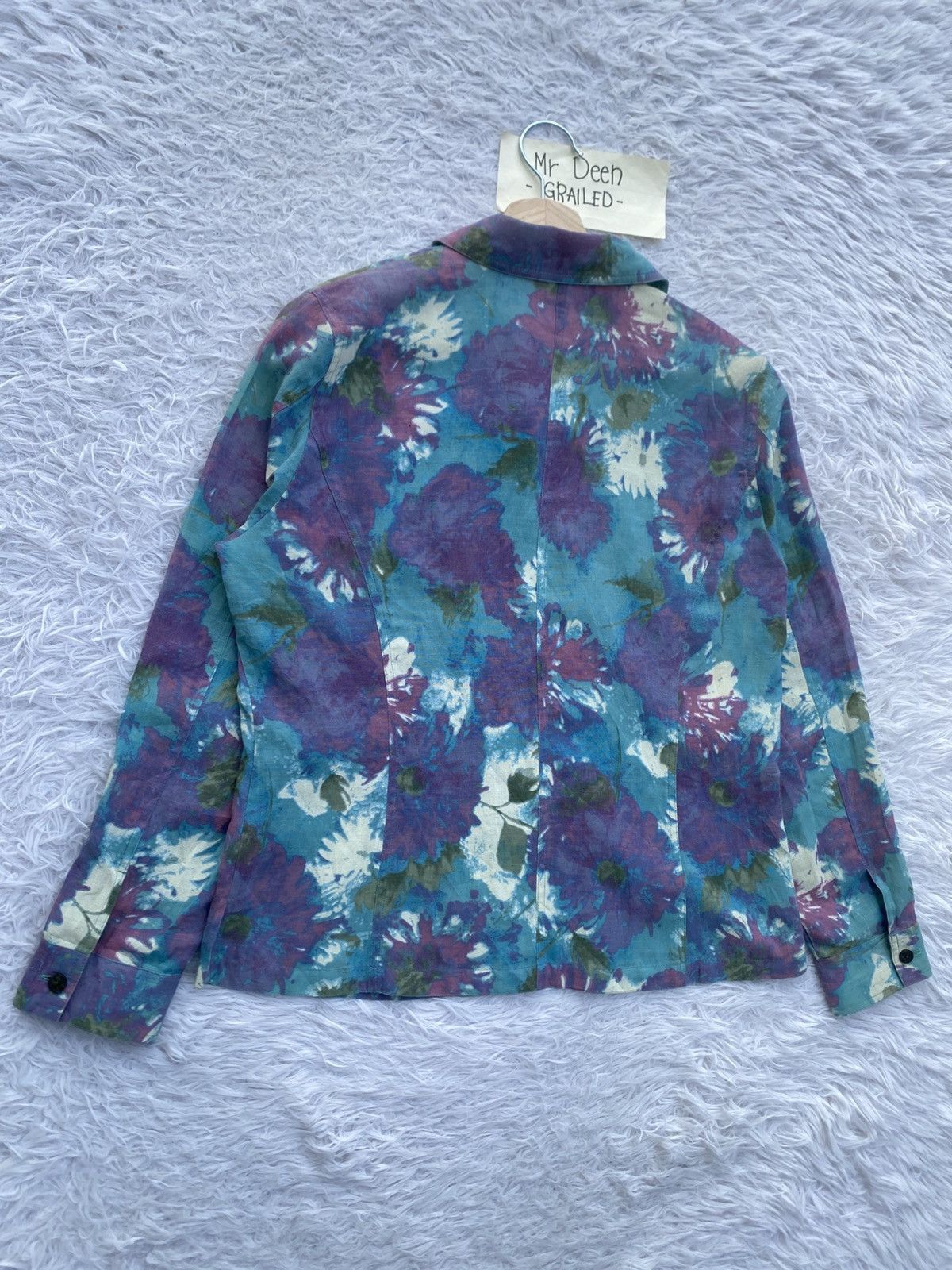 Longchamp Rare Longchamp Tie Dye Shirt Size M / US 6-8 / IT 42-44 - 18 Thumbnail