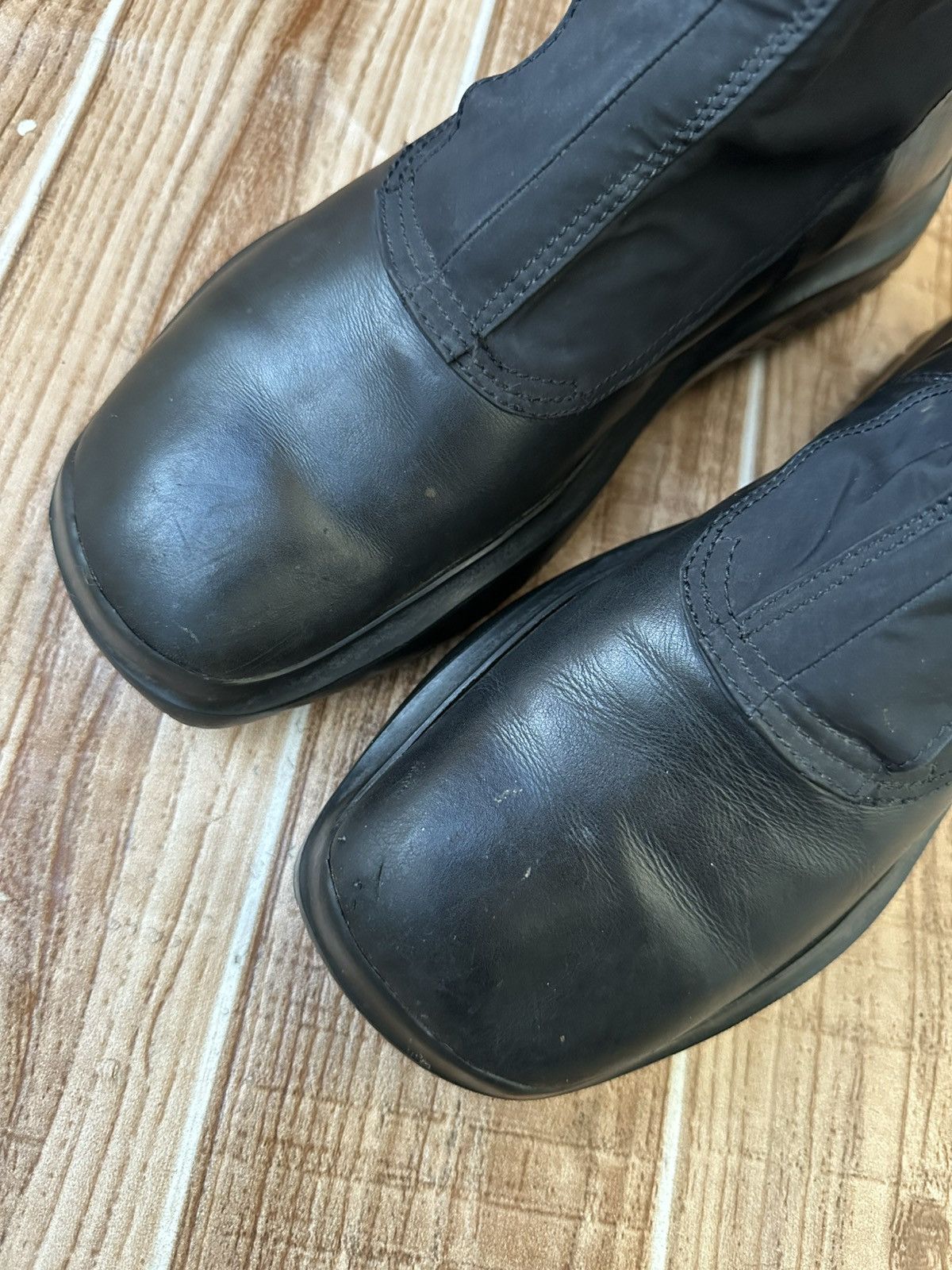 Prada Prada FW 1999 Boots - Black leather Boots Size US 7 / EU 40 - 4 Thumbnail