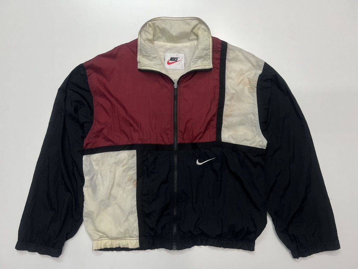 Nike VINTAGE NIKE SWOOSH BIG LOGO WINDBREAKER Size US L / EU 52-54 / 3 - 1 Thumbnail