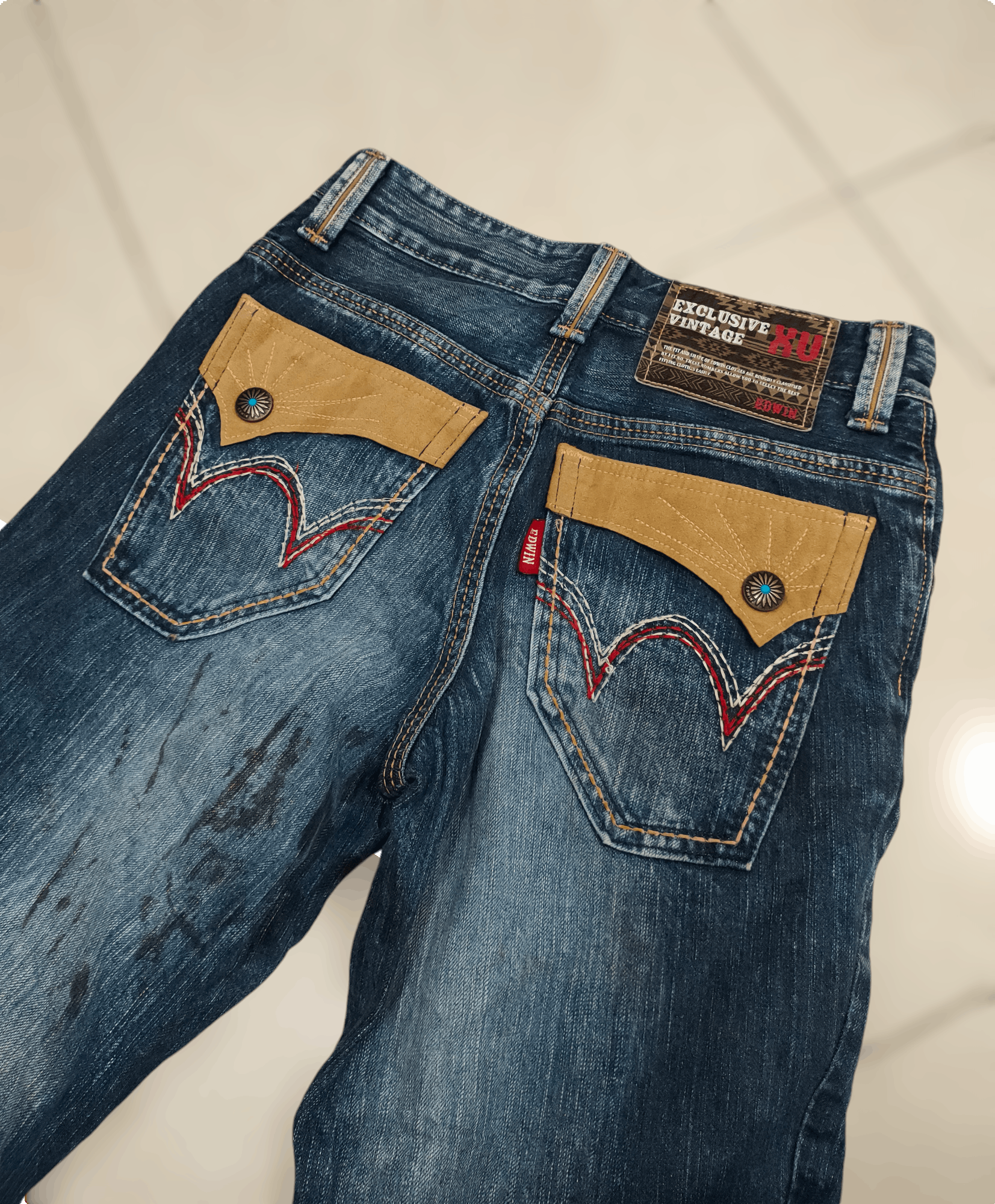 Edwin 💥Flared Bootcut Edwin Xclusive Vintage💥 Size US 29 - 10 Thumbnail