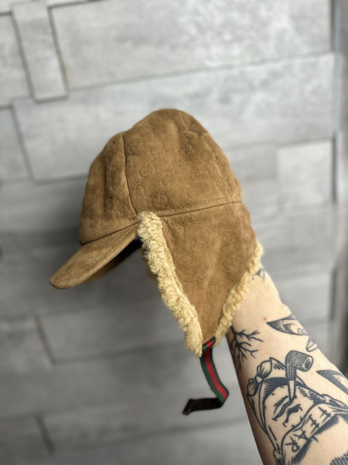 Gucci Crazy Gucci Aviator Hat Size ONE SIZE - 2 Thumbnail