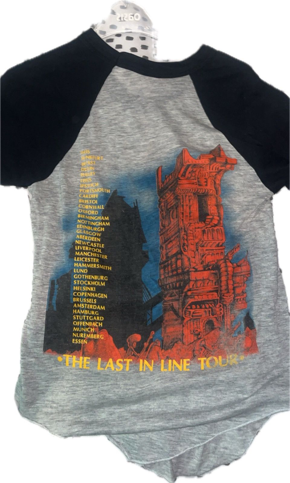 Vintage Dio Last In Line 1984 tour shirt Size US L / EU 52-54 / 3 - 2 Thumbnail