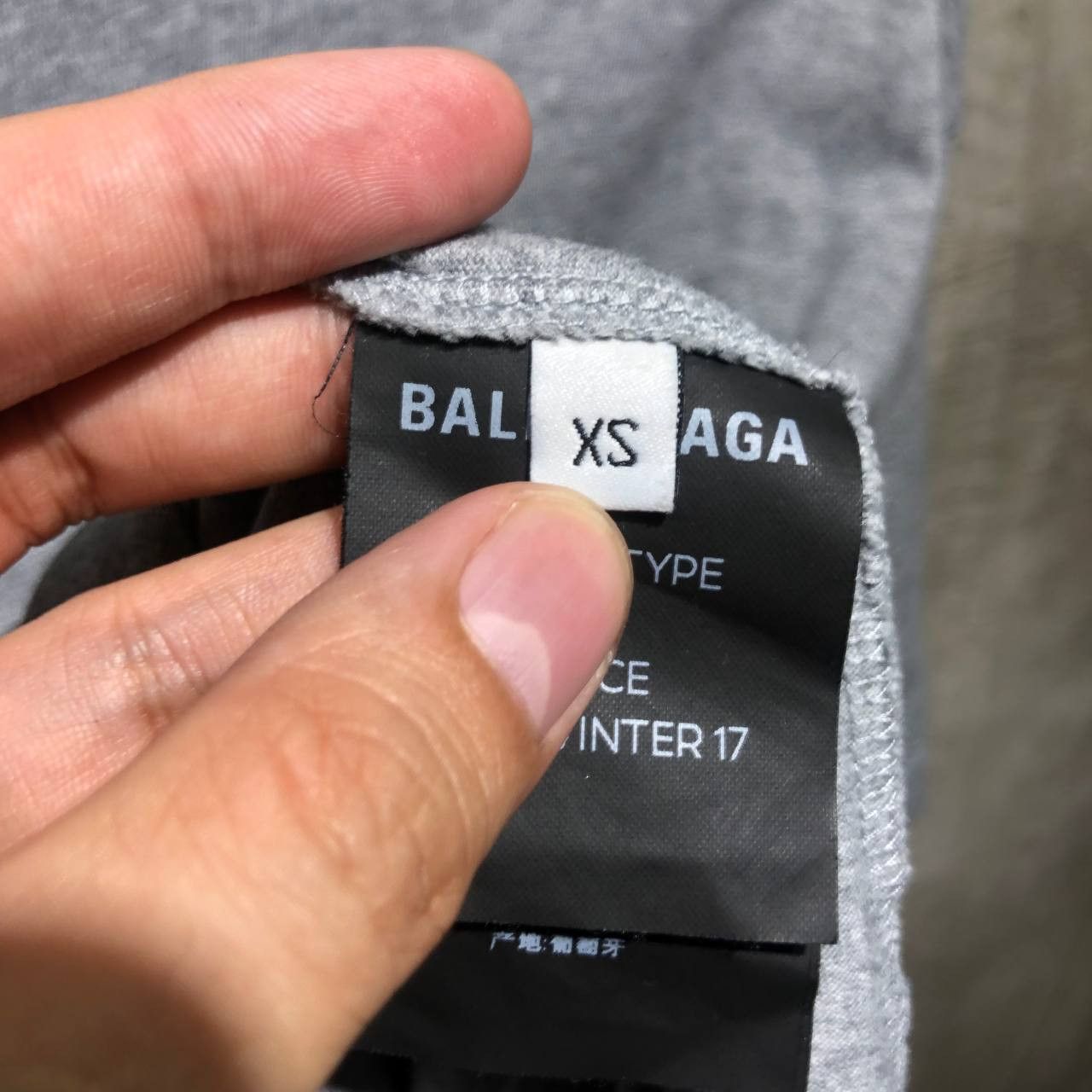 Balenciaga Balenciaga Copy right small logo tee Size US L / EU 52-54 / 3 - 5 Thumbnail