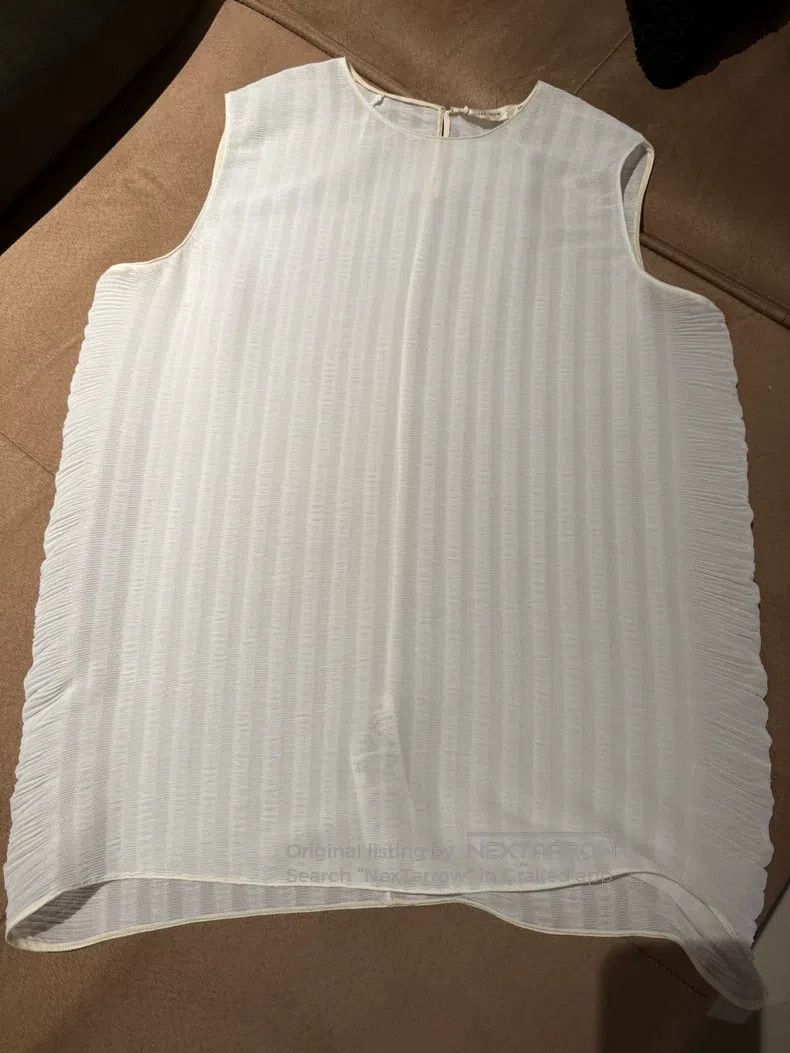 The Row The row Silk pleated vest Size XS / US 0-2 / IT 36-38 - 1 Thumbnail