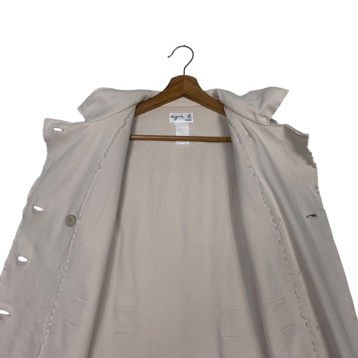 agnes b. Agnes B Double Breasted Crop Jacket Size S / US 4 / IT 40 - 12 Thumbnail