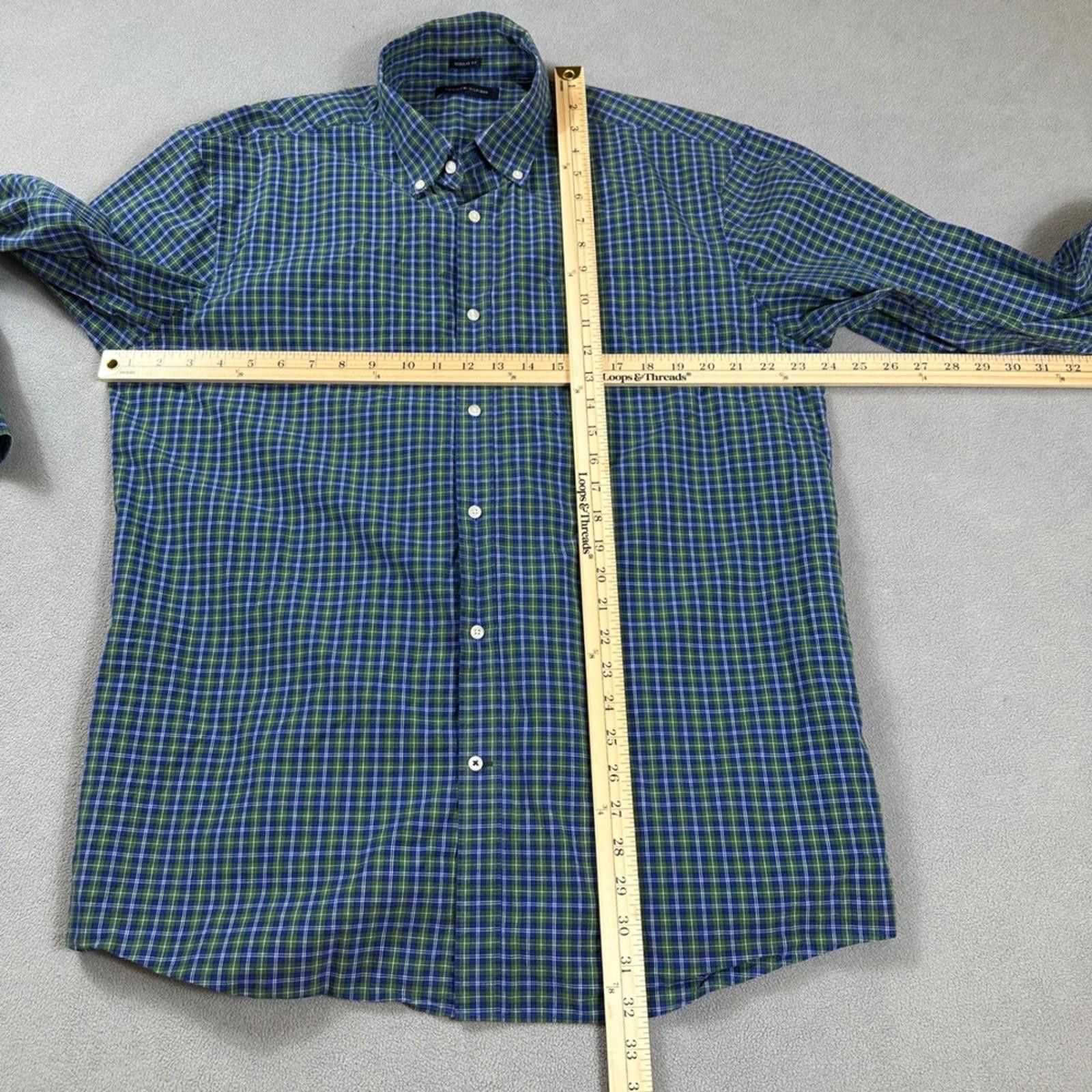 Tommy Hilfiger Tommy Hilfiger Mens Button Down Shirt 17 32/33 Long Sleeve Size US M / EU 48-50 / 2 - 3 Thumbnail