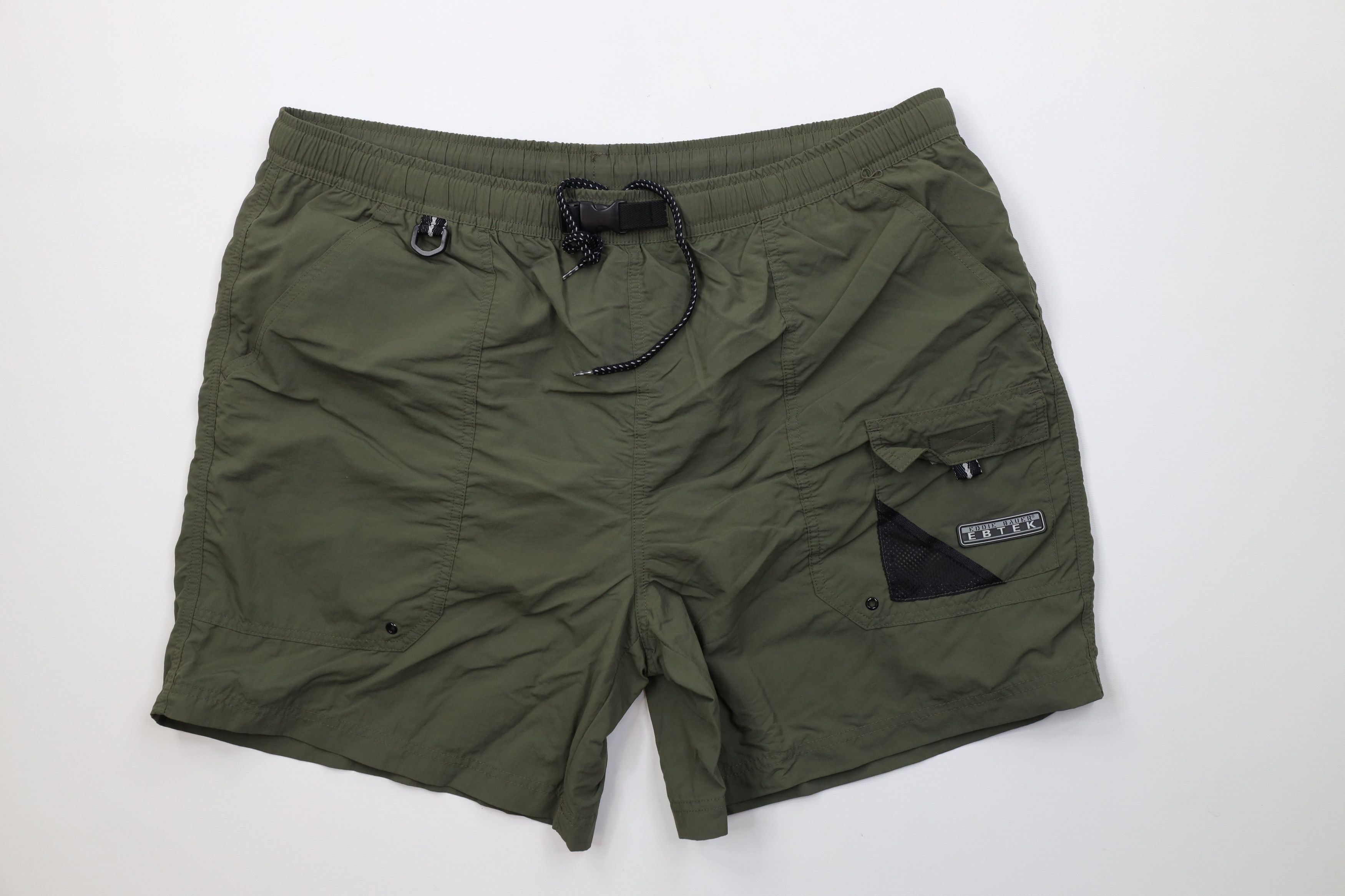 Eddie Bauer Vintage 90s Y2K Eddie Bauer EbTek Hiking Trekking Shorts Size US 38 / EU 54 - 1 Thumbnail