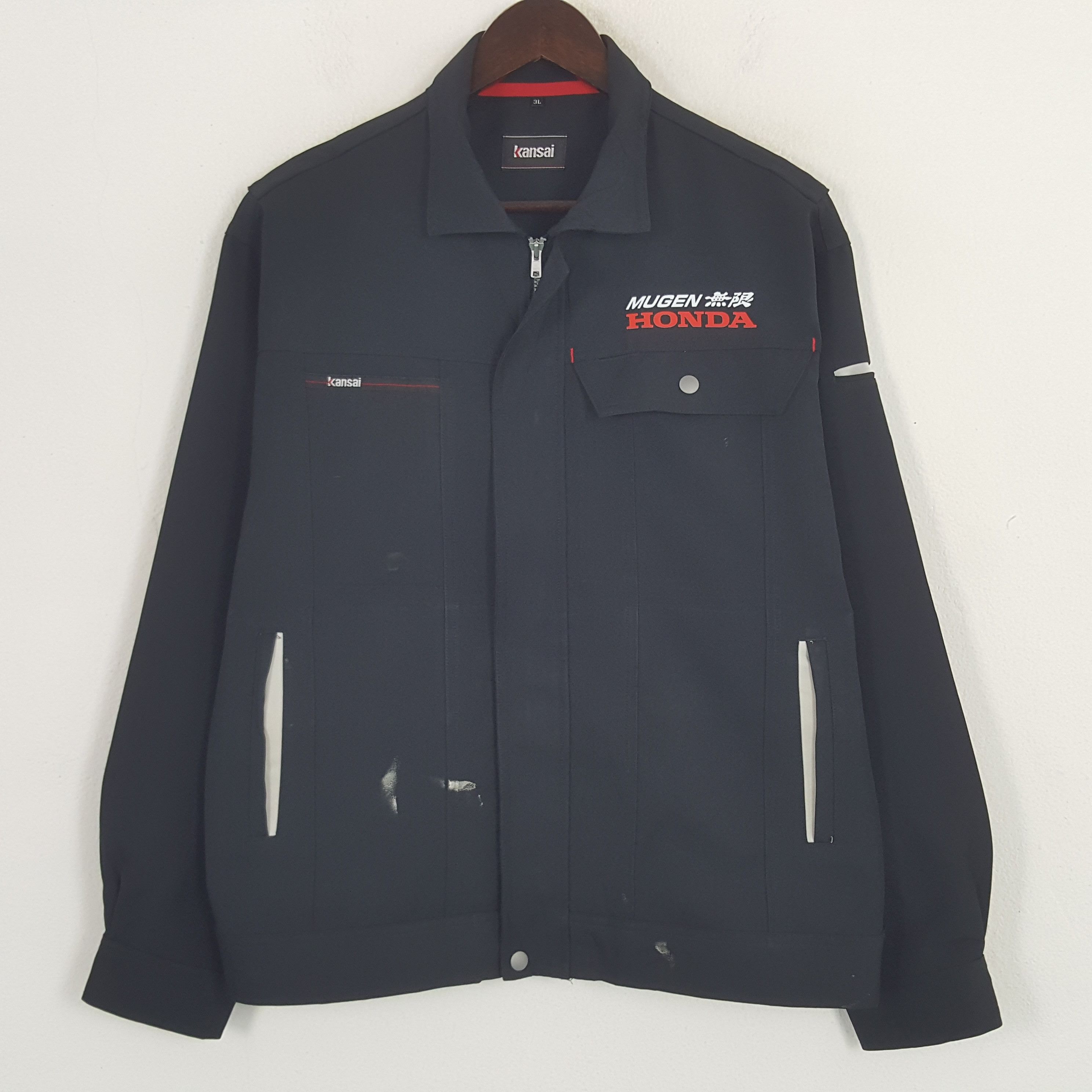 Honda × Vintage Vintage Mugen Honda Racing Custom Sport Jacket Size US L / EU 52-54 / 3 - 3 Thumbnail