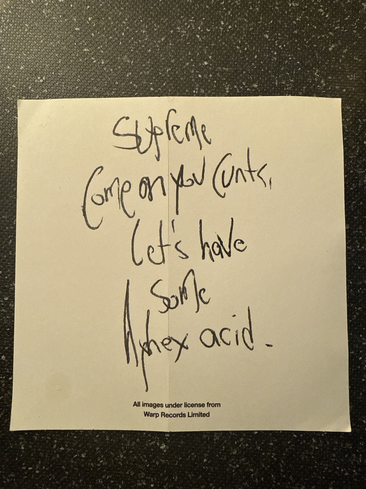 Supreme aphex twin x supreme windowlicker sticker Size ONE SIZE - 2 Thumbnail