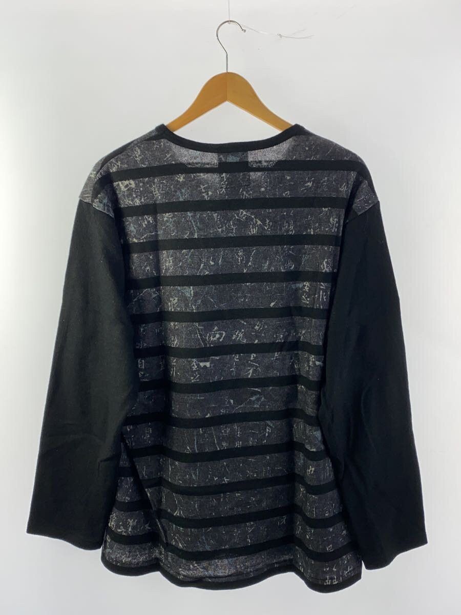 Yohji Yamamoto BLACK Scandal Yohji Yamamoto 20AW wool border cut sew Size US L / EU 52-54 / 3 - 2 Thumbnail