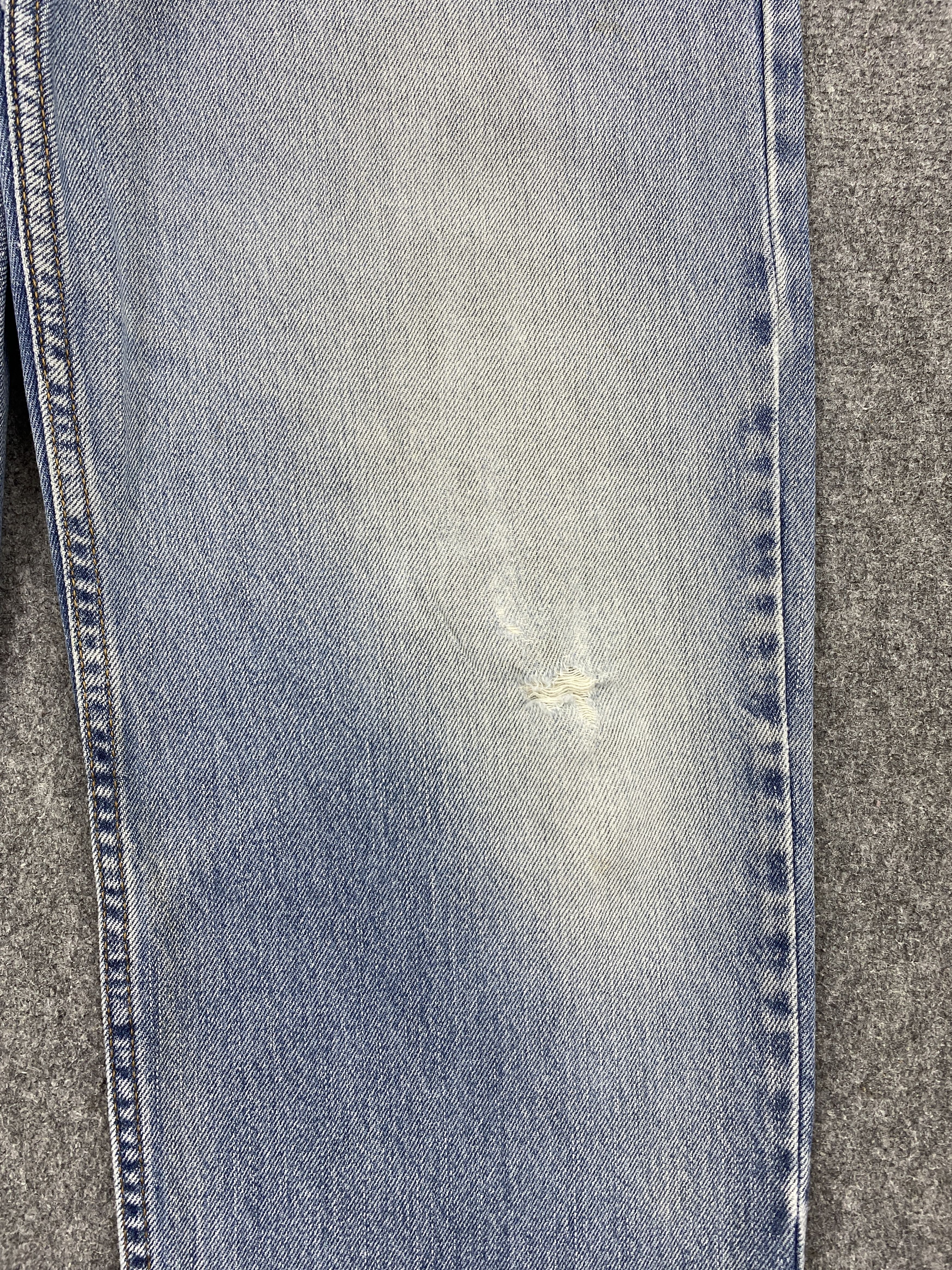 Levi's × Vintage Faded Blue Vintage Levis 550 Distressed Jeans Size US 34 / EU 50 - 11 Thumbnail